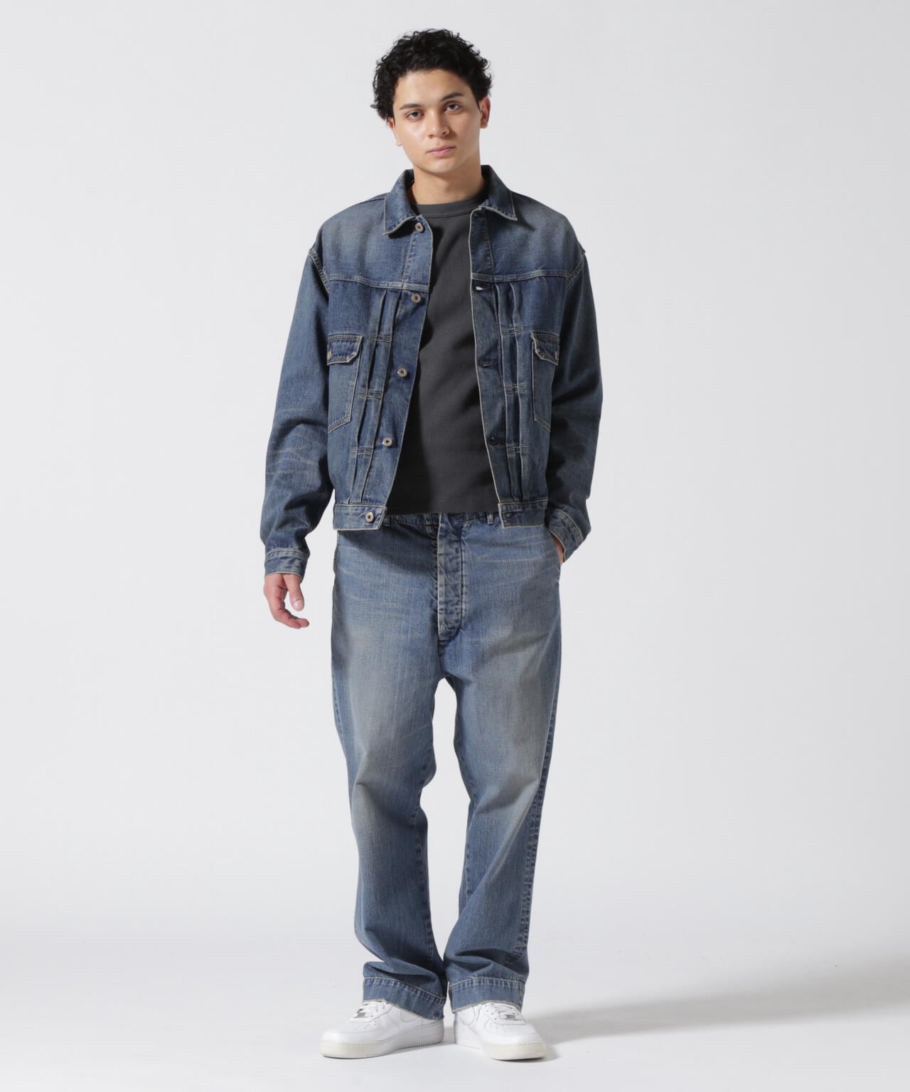 《TFQP》DENIM JKT USED WASH / デニムジャケット ユーズドウォッシュ / AVIREX / アヴィレックス