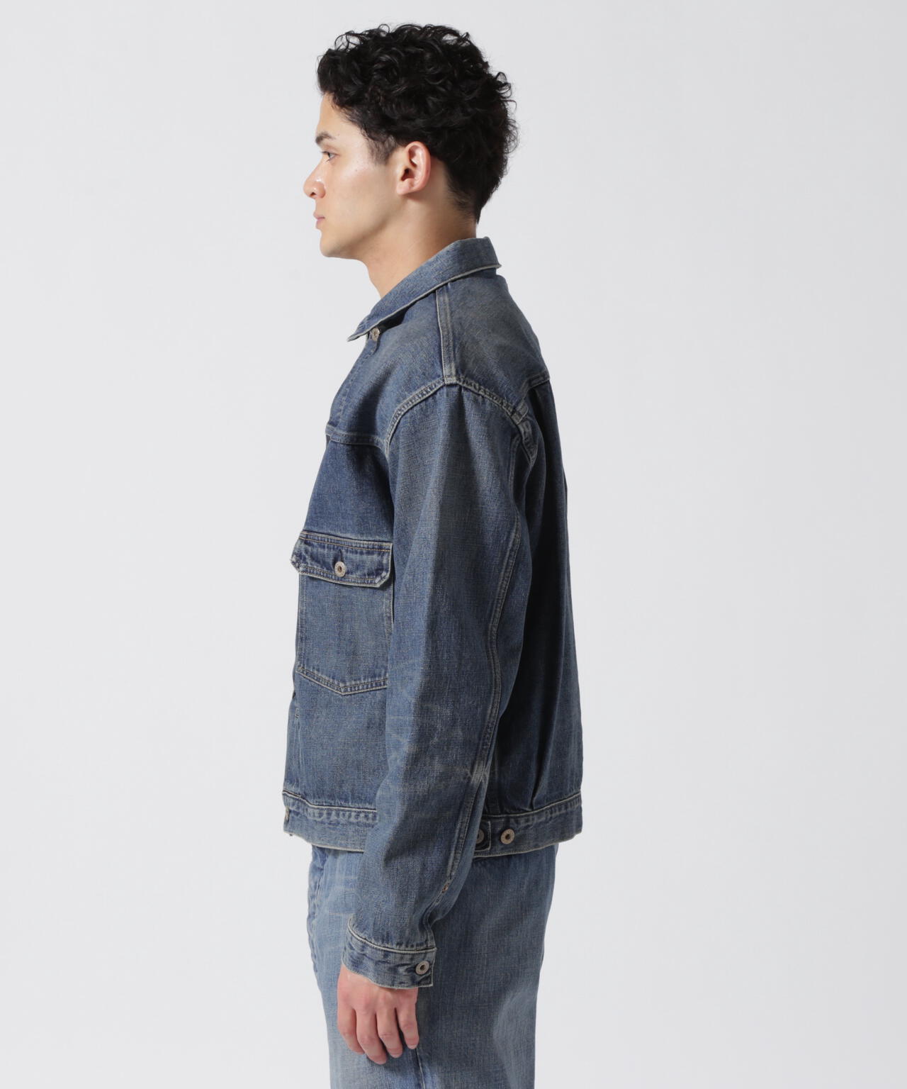 《TFQP》DENIM JKT USED WASH / デニムジャケット ユーズドウォッシュ / AVIREX / アヴィレックス