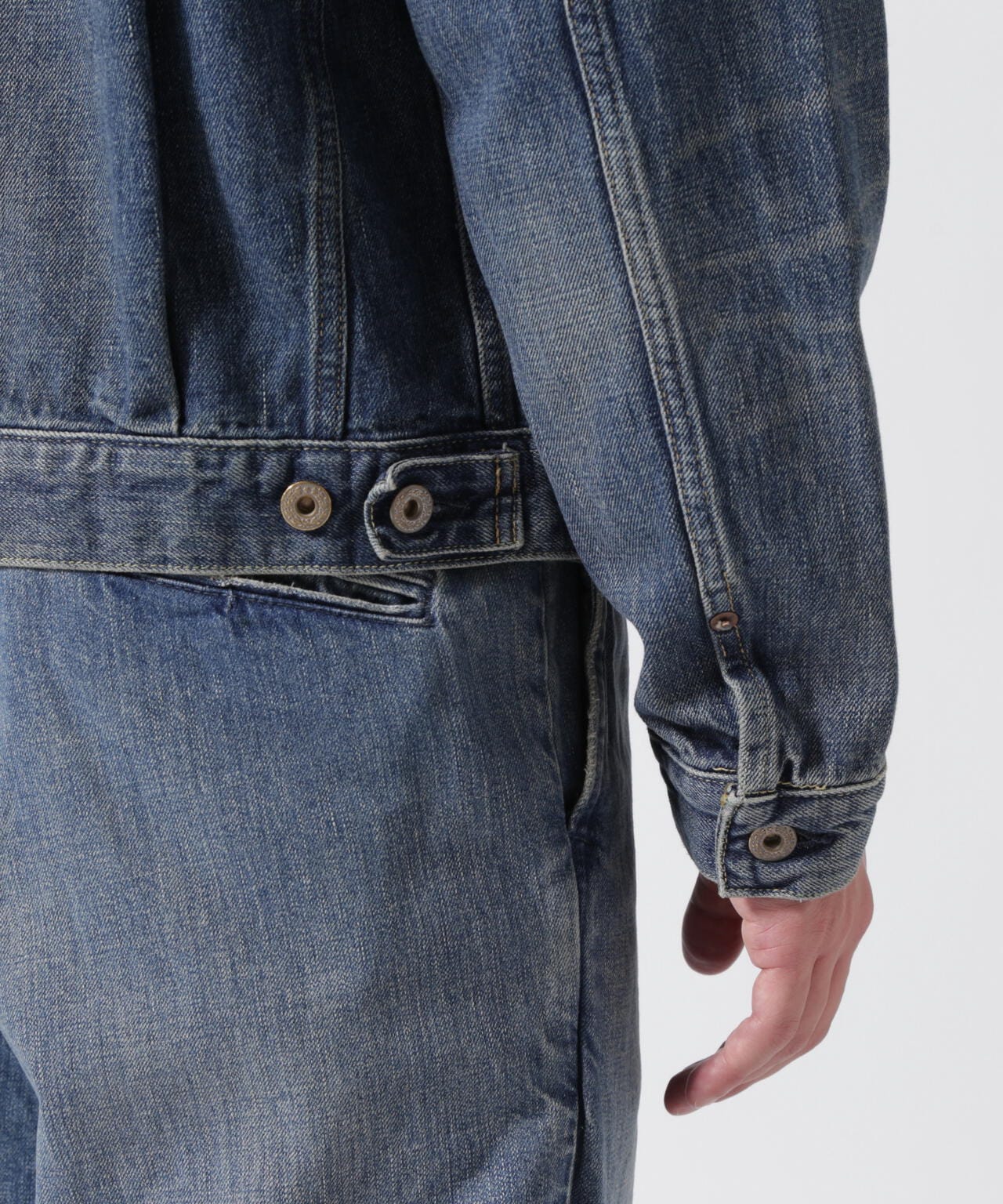 《TFQP》DENIM JKT USED WASH / デニムジャケット ユーズドウォッシュ / AVIREX / アヴィレックス
