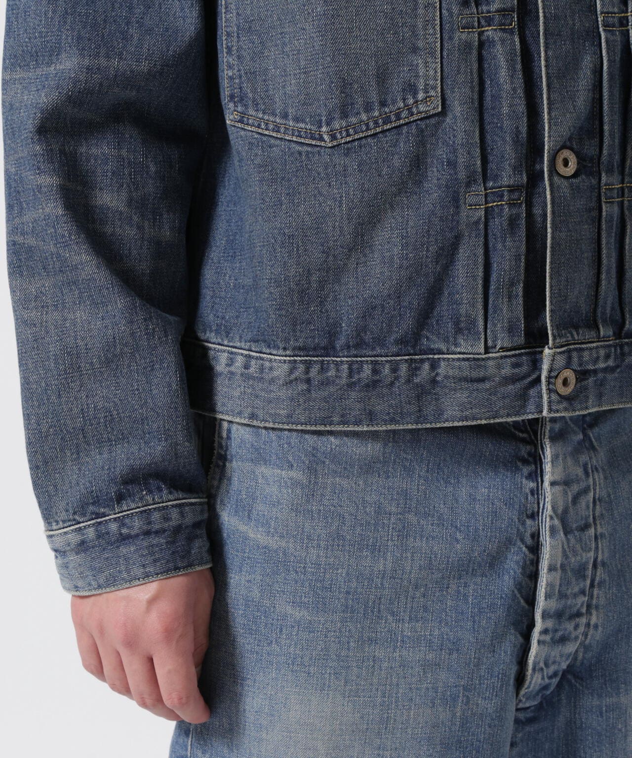 《TFQP》DENIM JKT USED WASH / デニムジャケット ユーズドウォッシュ / AVIREX / アヴィレックス