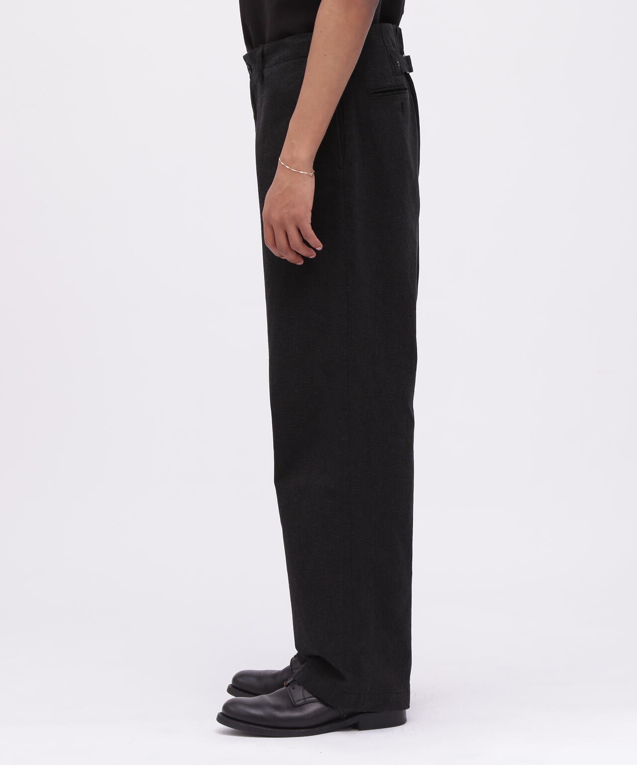 《TFQP by HANDROOM》BLACK CHAMBRAY WORKPANTS "45[B]" / ワークパンツ / AVIREX /