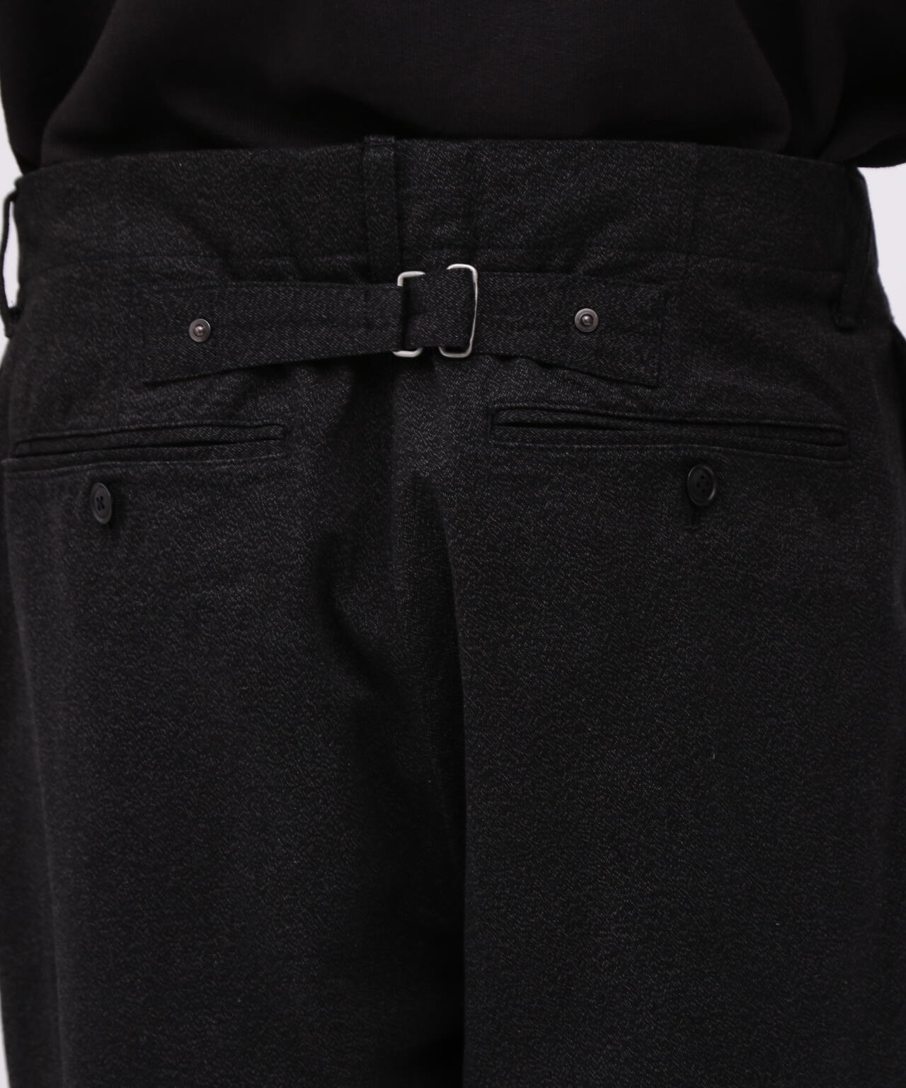 《TFQP by HANDROOM》BLACK CHAMBRAY WORKPANTS "45[B]" / ワークパンツ / AVIREX /