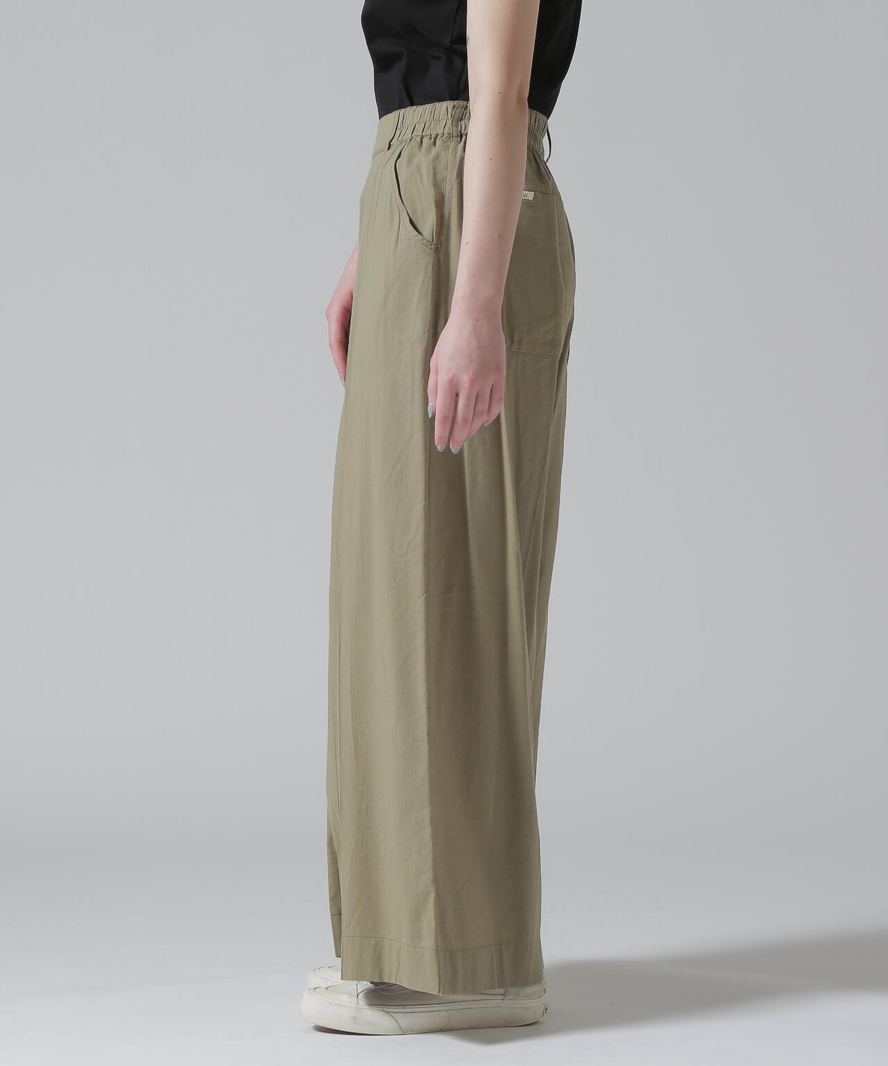 BOX PLEATS RELAX PANTS/ボックスプリーツ リラックスパンツ