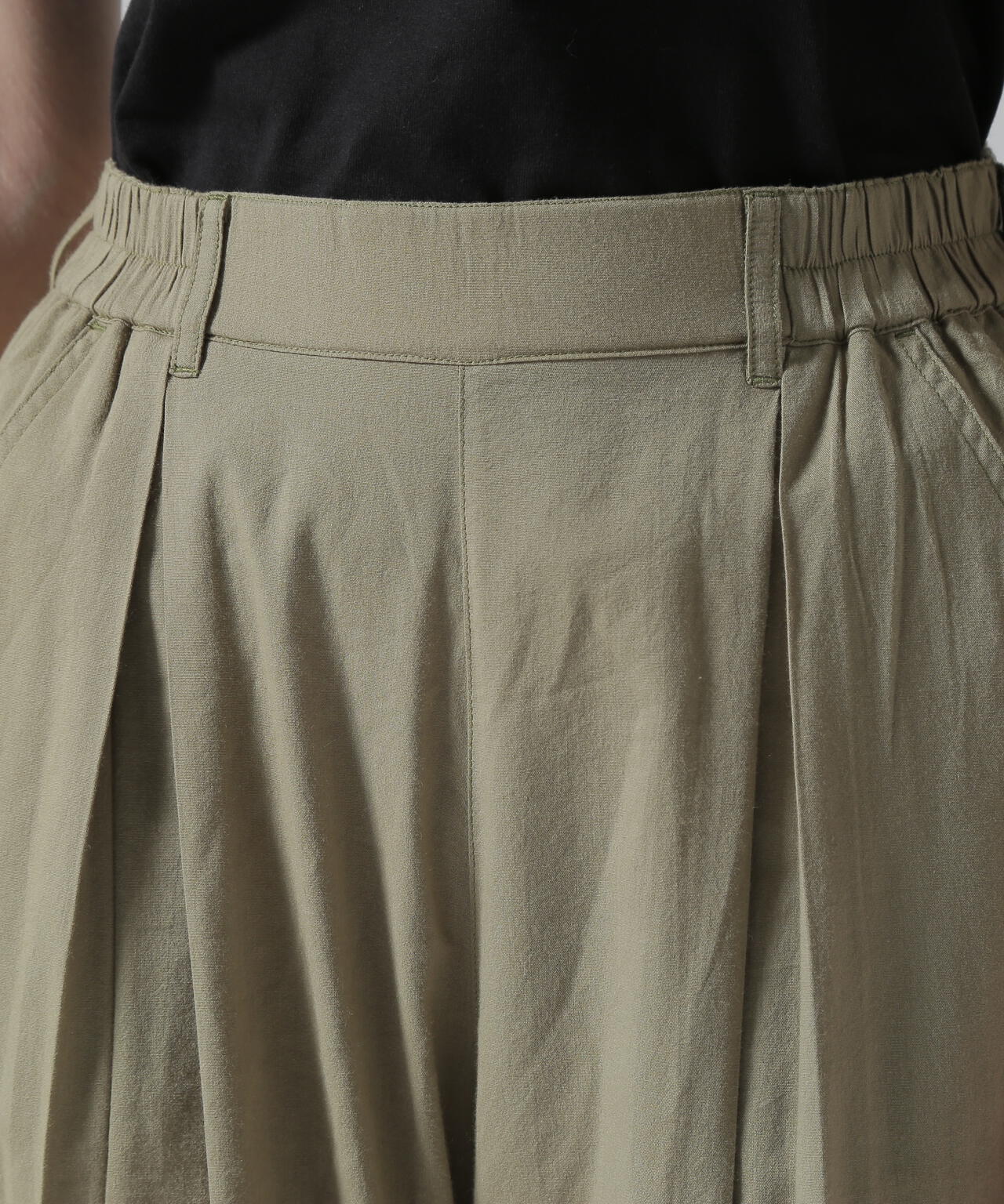 BOX PLEATS RELAX PANTS/ボックスプリーツ リラックスパンツ
