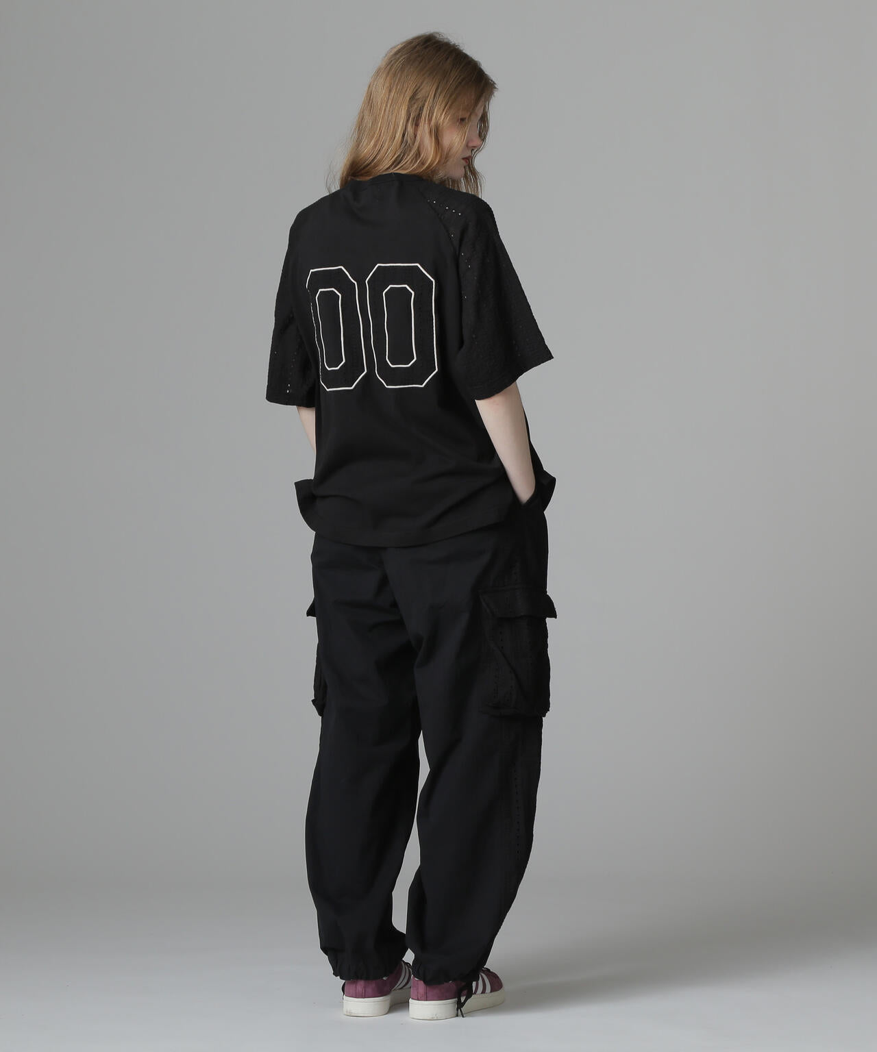 《WEB LIMITED Belle LINE》LACE CARGO PANTS/レースカーゴパンツ