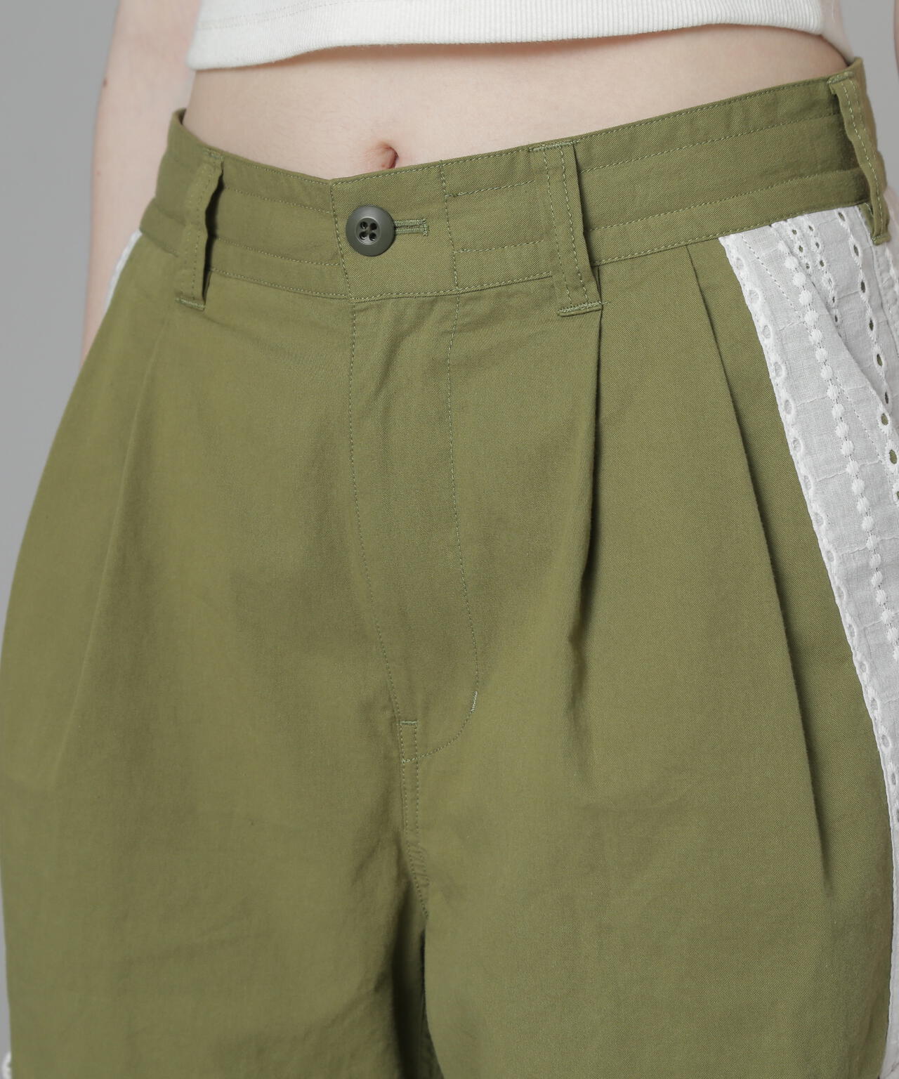 《WEB LIMITED Belle LINE》LACE CARGO PANTS/レースカーゴパンツ