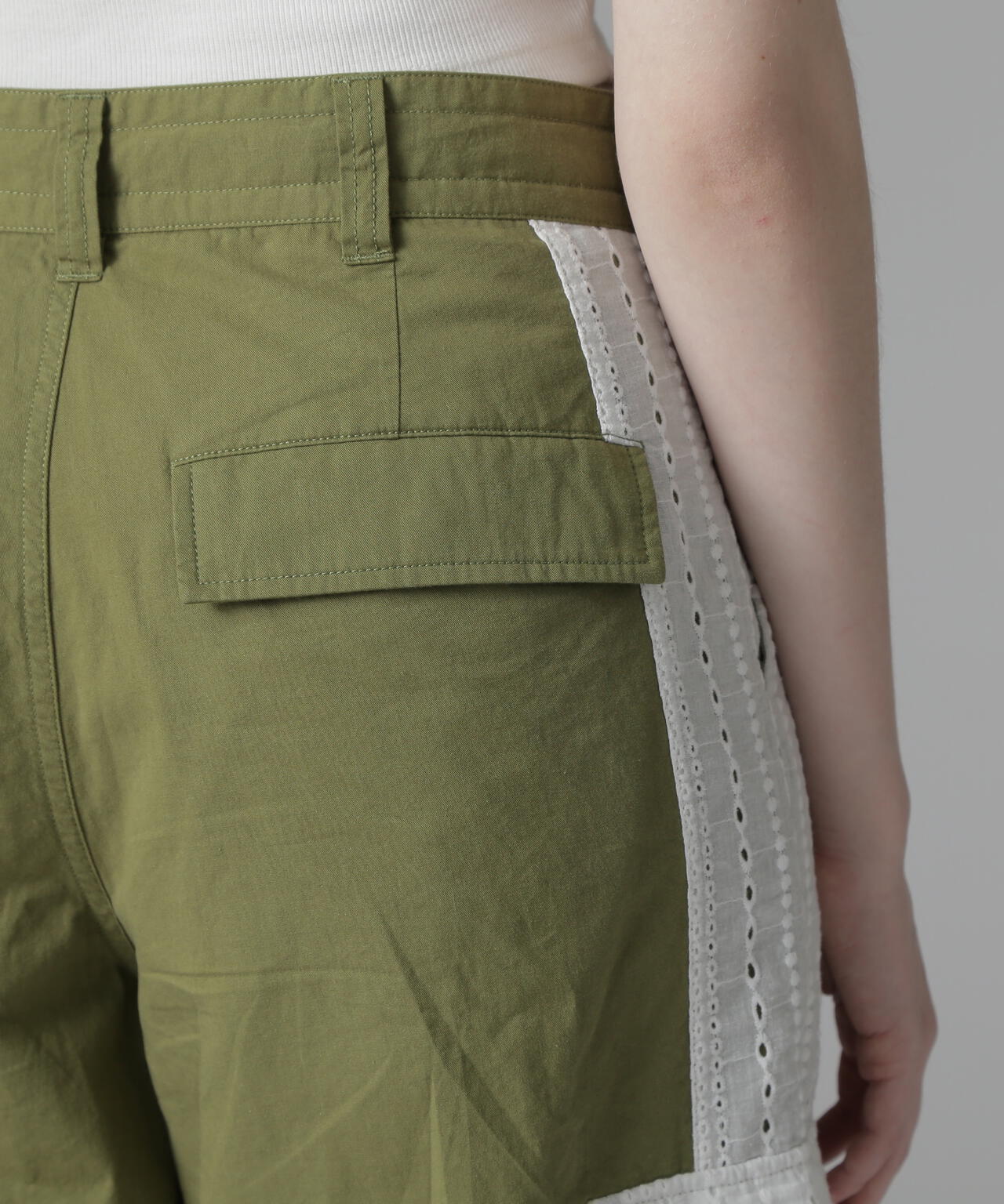 《WEB LIMITED Belle LINE》LACE CARGO PANTS/レースカーゴパンツ