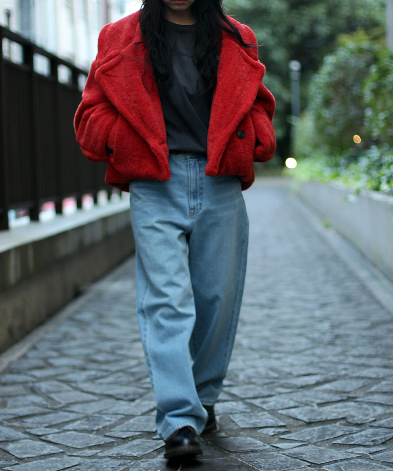 《Belle LINE》BASIC STRAIGHT DENIM PANTS