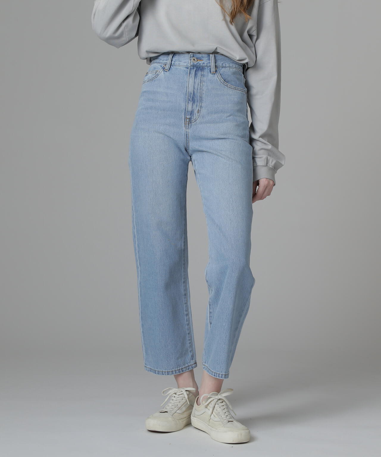 《Belle LINE》BASIC STRAIGHT DENIM PANTS