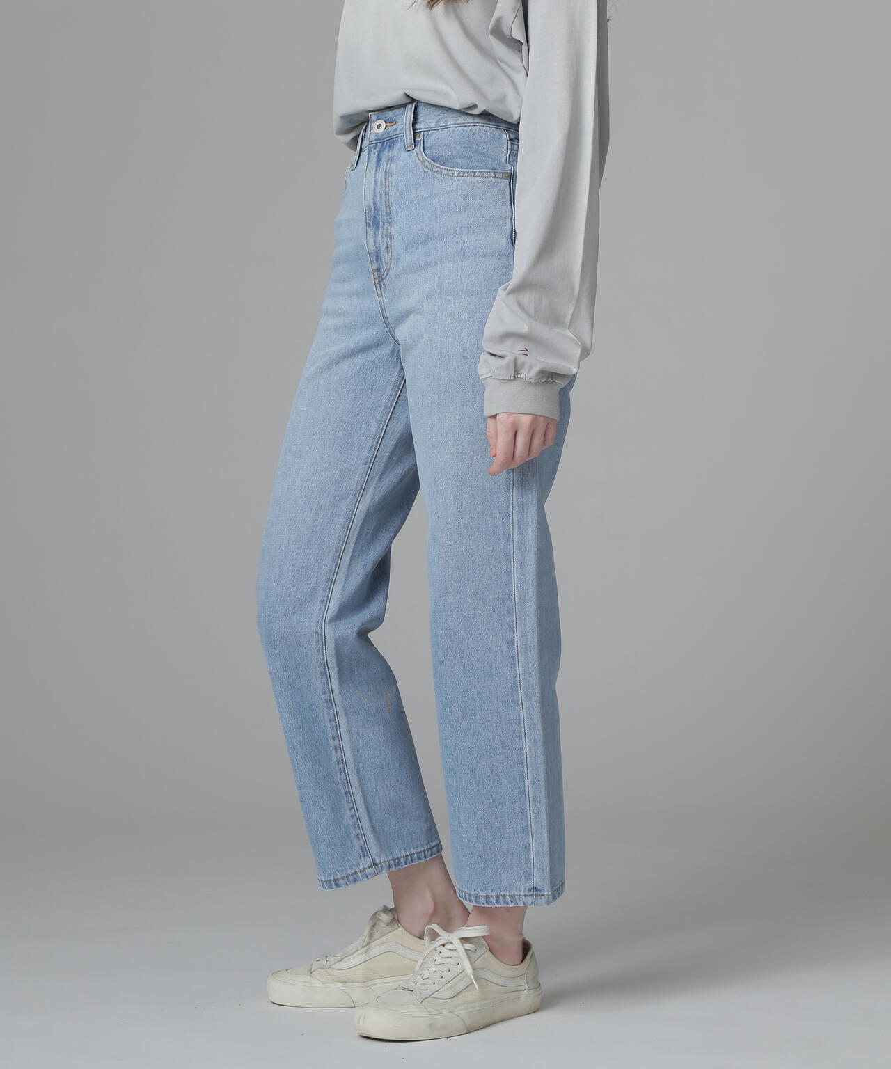 《Belle LINE》BASIC STRAIGHT DENIM PANTS