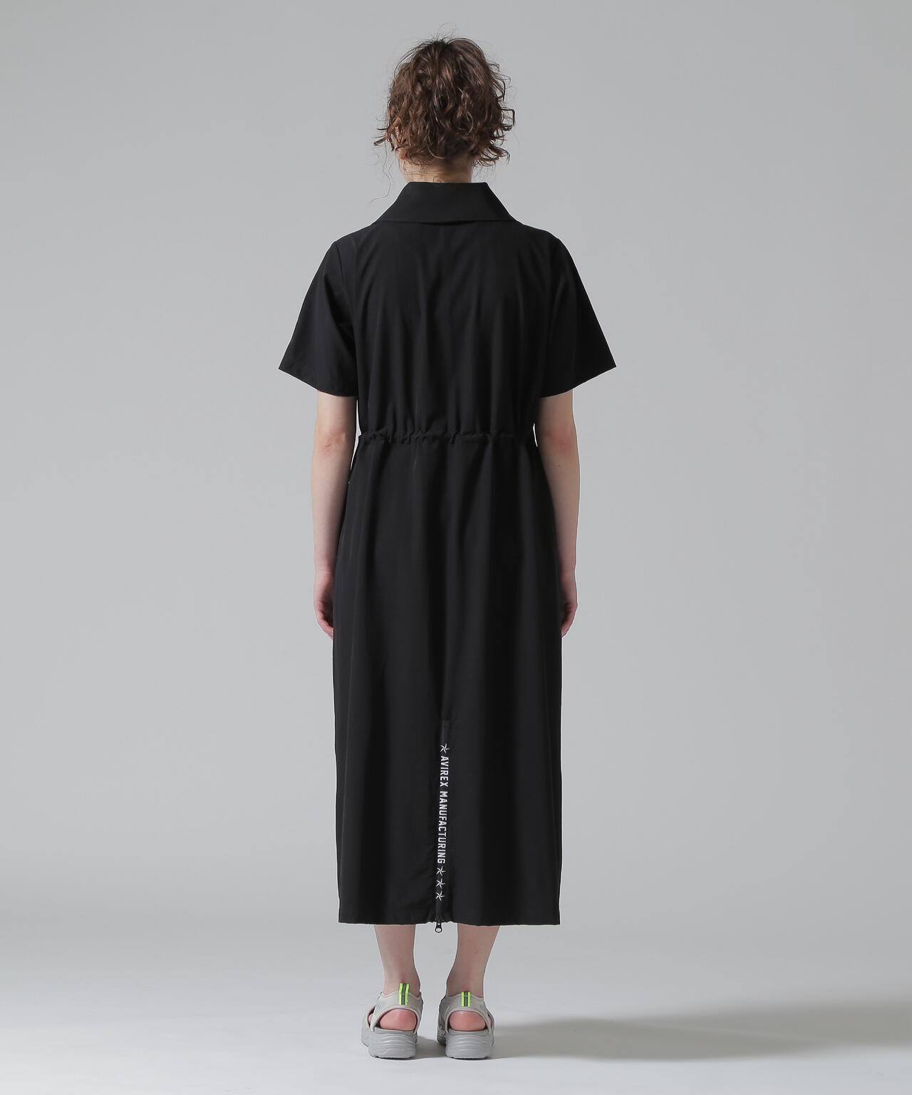 《直営店限定》HALF ZIP ACTIVE ONE PIECE/ハーフジップ アクティブワンピース