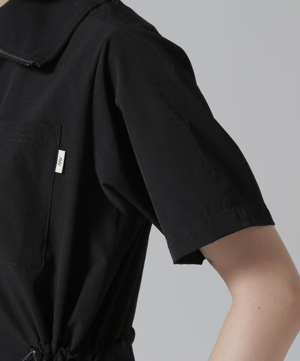 《直営店限定》HALF ZIP ACTIVE ONE PIECE/ハーフジップ アクティブワンピース