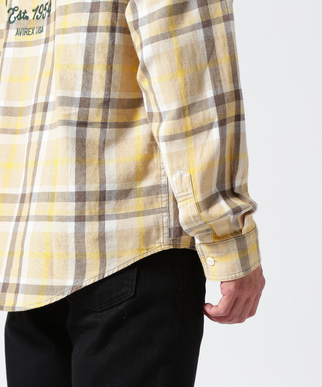 FADE CHECK SHIRT "USAFA" / フェイド チェックシャツ / AVIREX / アヴィレックス