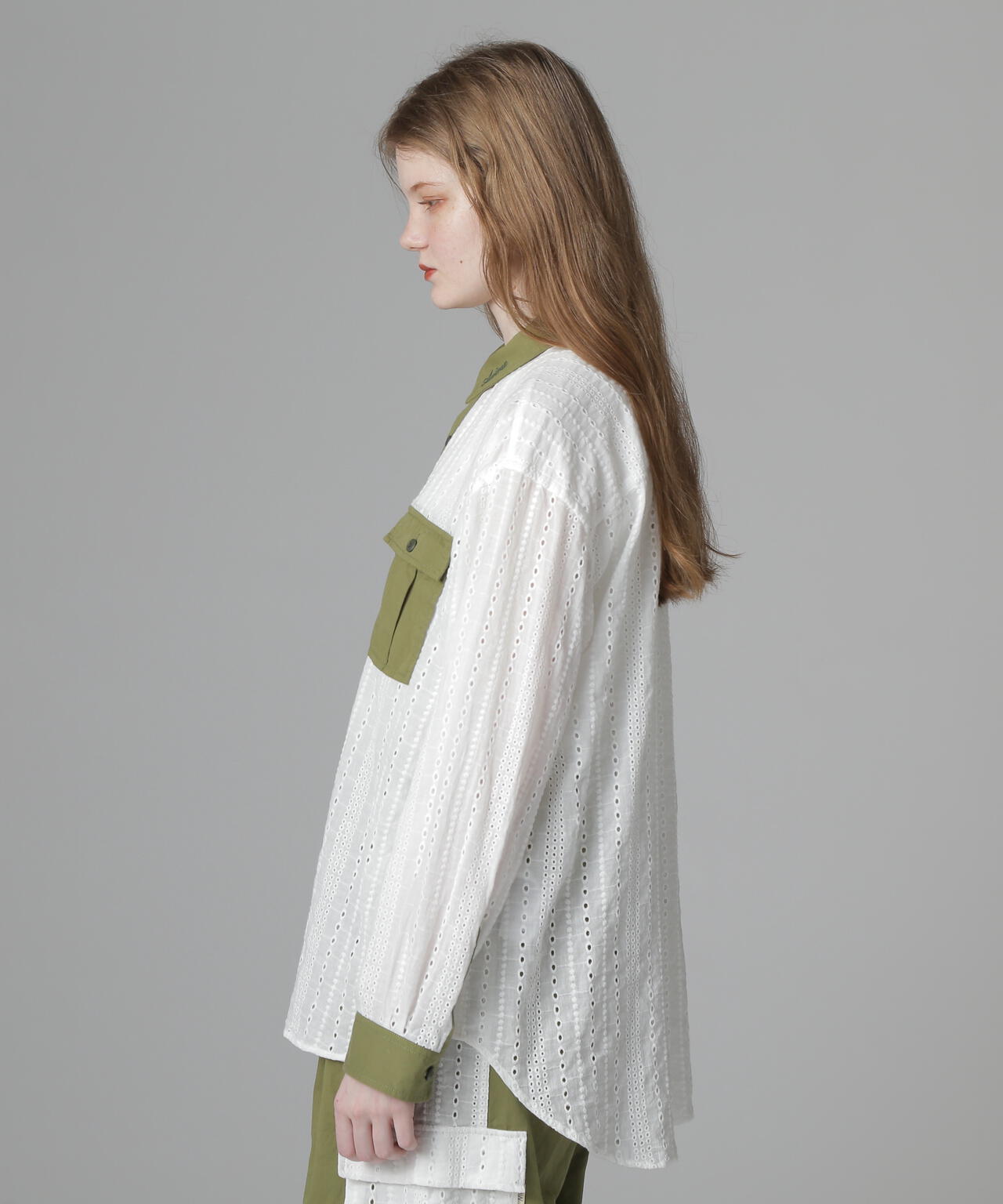 《WEB LIMITED Belle LINE》LACE SHIRT/レースシャツ