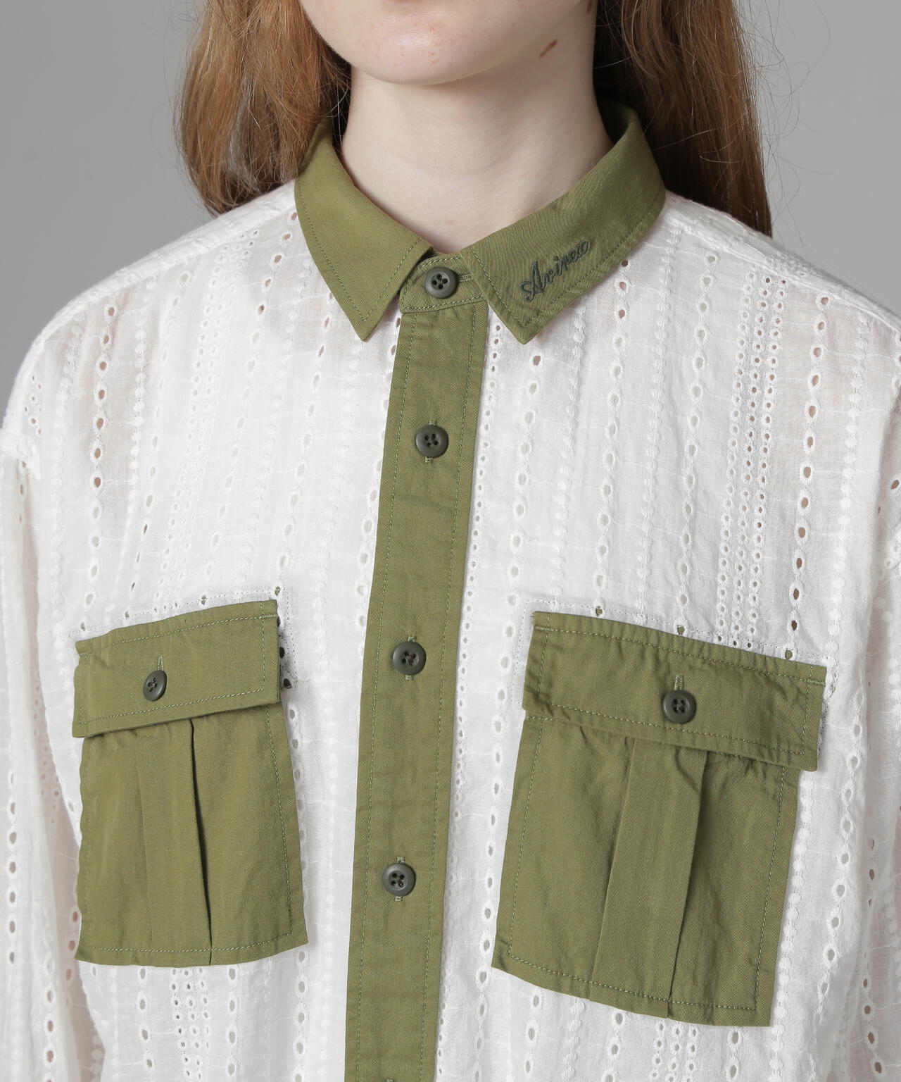 《WEB LIMITED Belle LINE》LACE SHIRT/レースシャツ