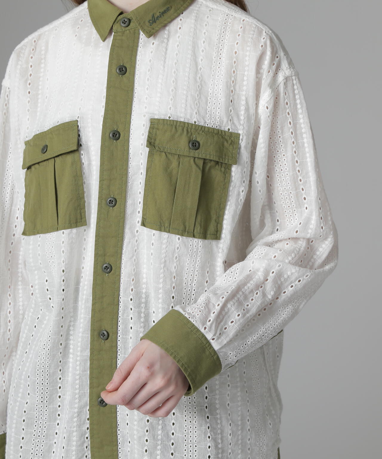 《WEB LIMITED Belle LINE》LACE SHIRT/レースシャツ