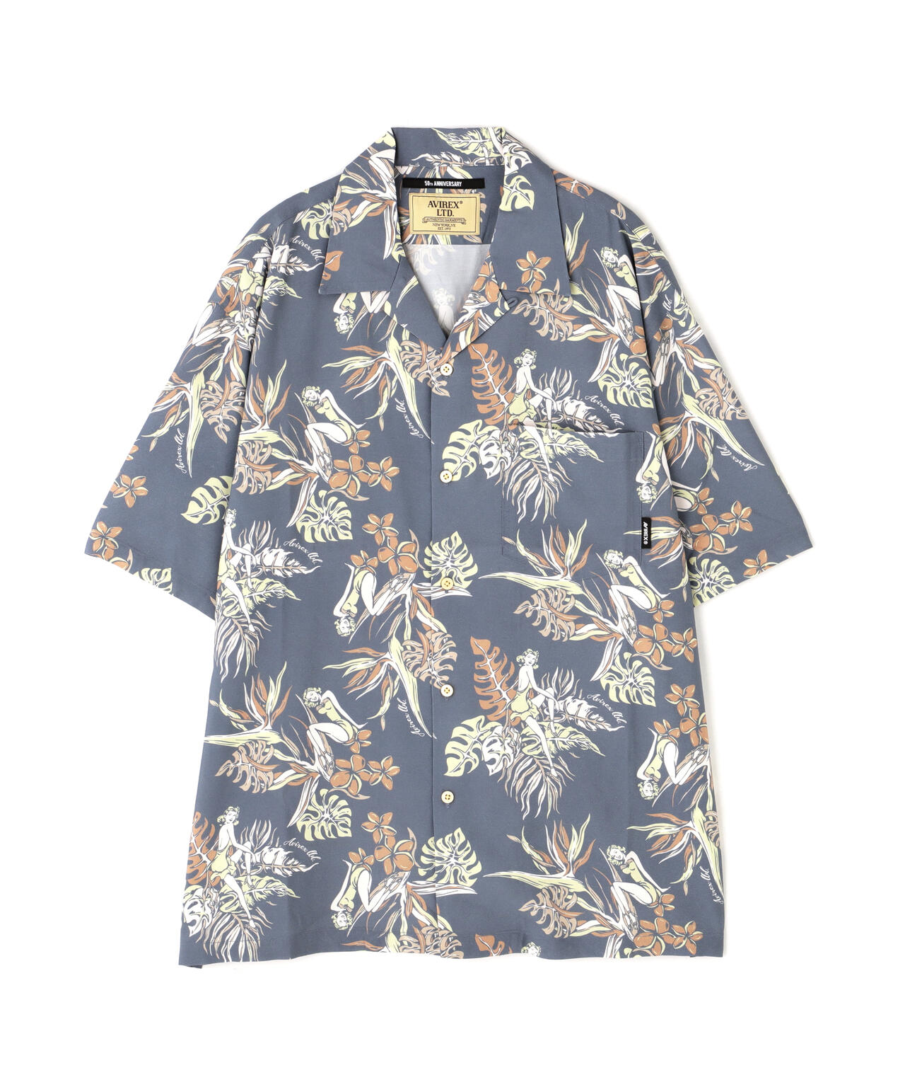 ALOHA SHIRT "TROPICAL GIRL" / アロハシャツ "トロピカルガール" / AVIREX / アヴィレックス