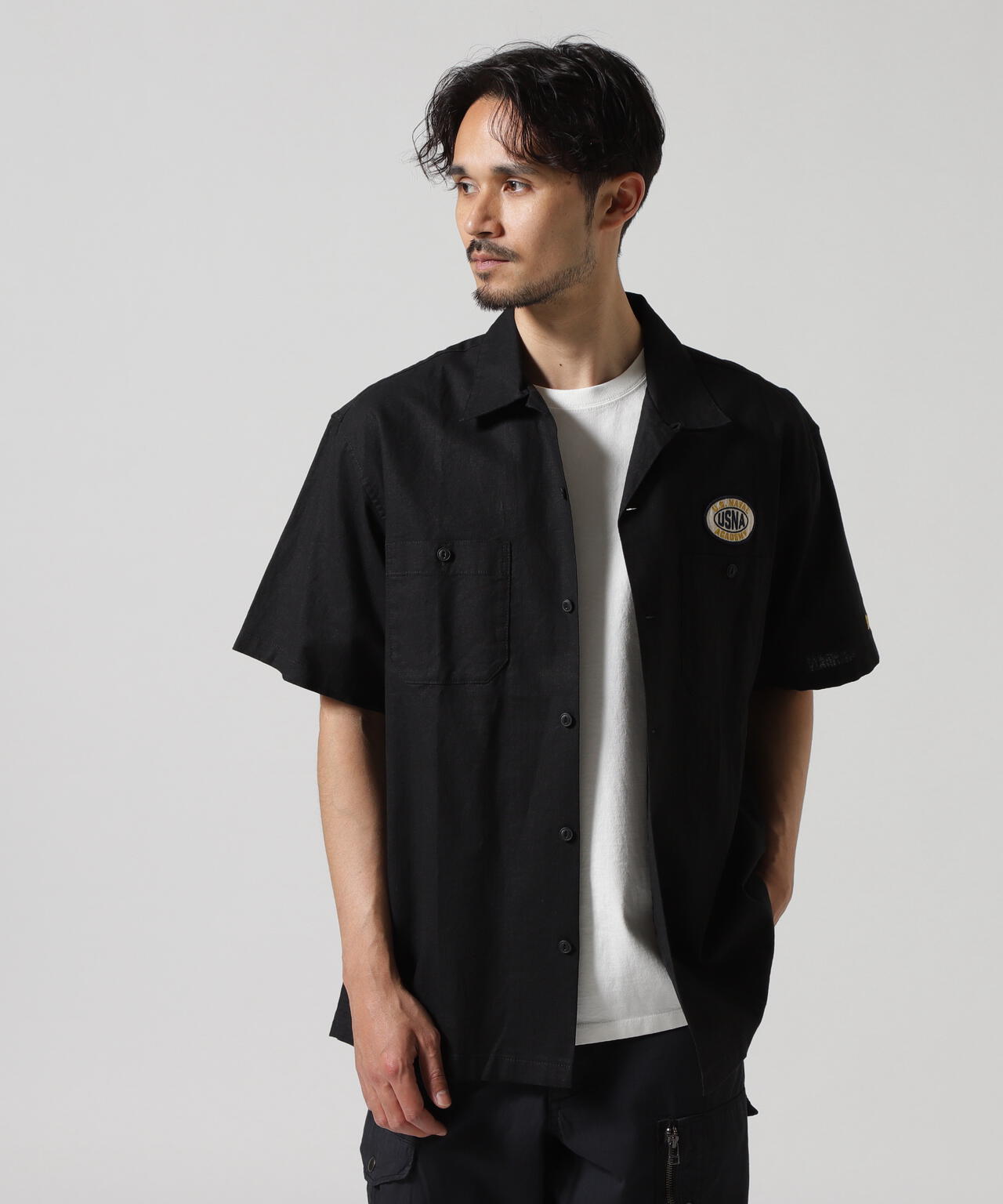ANNAPOLIS WORK SHIRT / アナポリス 半袖ワークシャツ / AVIREX / アヴィレックス