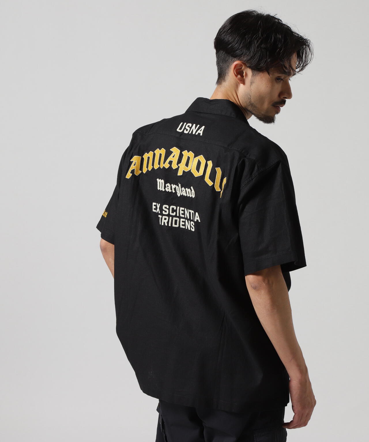 ANNAPOLIS WORK SHIRT / アナポリス 半袖ワークシャツ / AVIREX / アヴィレックス