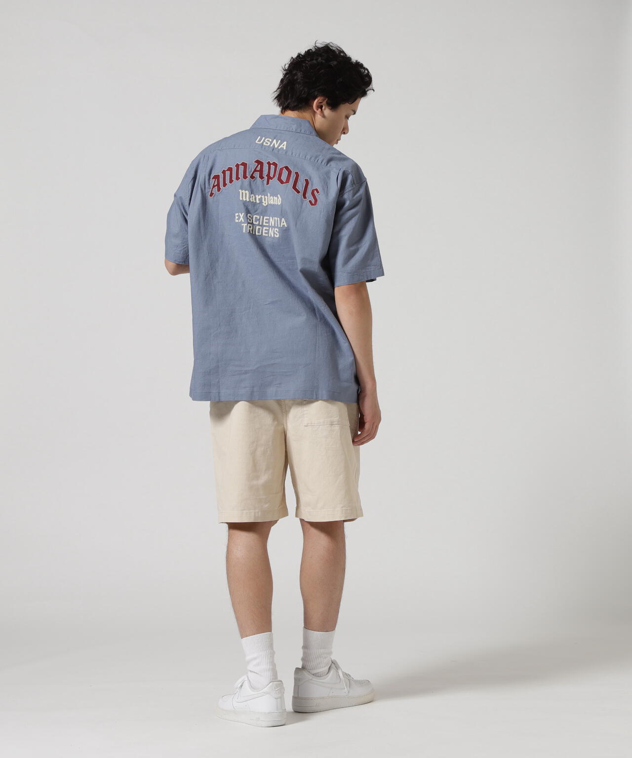 ANNAPOLIS WORK SHIRT / アナポリス 半袖ワークシャツ / AVIREX / アヴィレックス