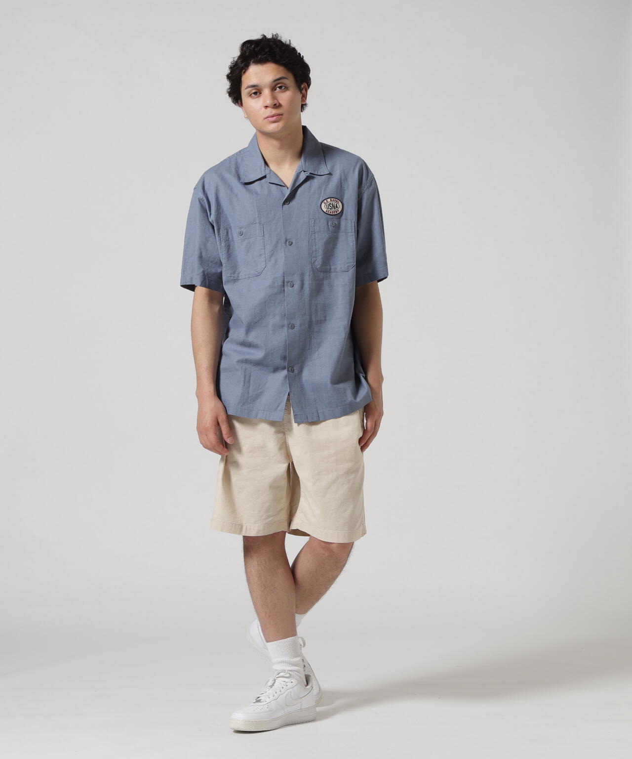 ANNAPOLIS WORK SHIRT / アナポリス 半袖ワークシャツ / AVIREX / アヴィレックス
