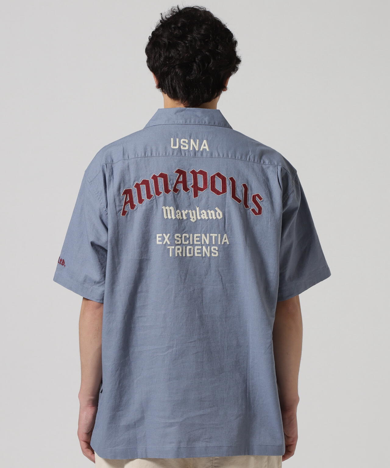 ANNAPOLIS WORK SHIRT / アナポリス 半袖ワークシャツ / AVIREX / アヴィレックス