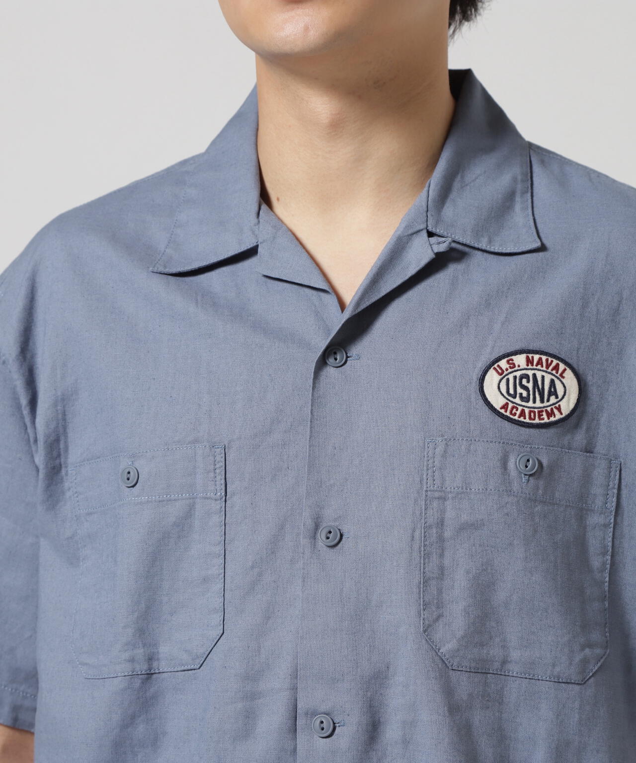 ANNAPOLIS WORK SHIRT / アナポリス 半袖ワークシャツ / AVIREX / アヴィレックス