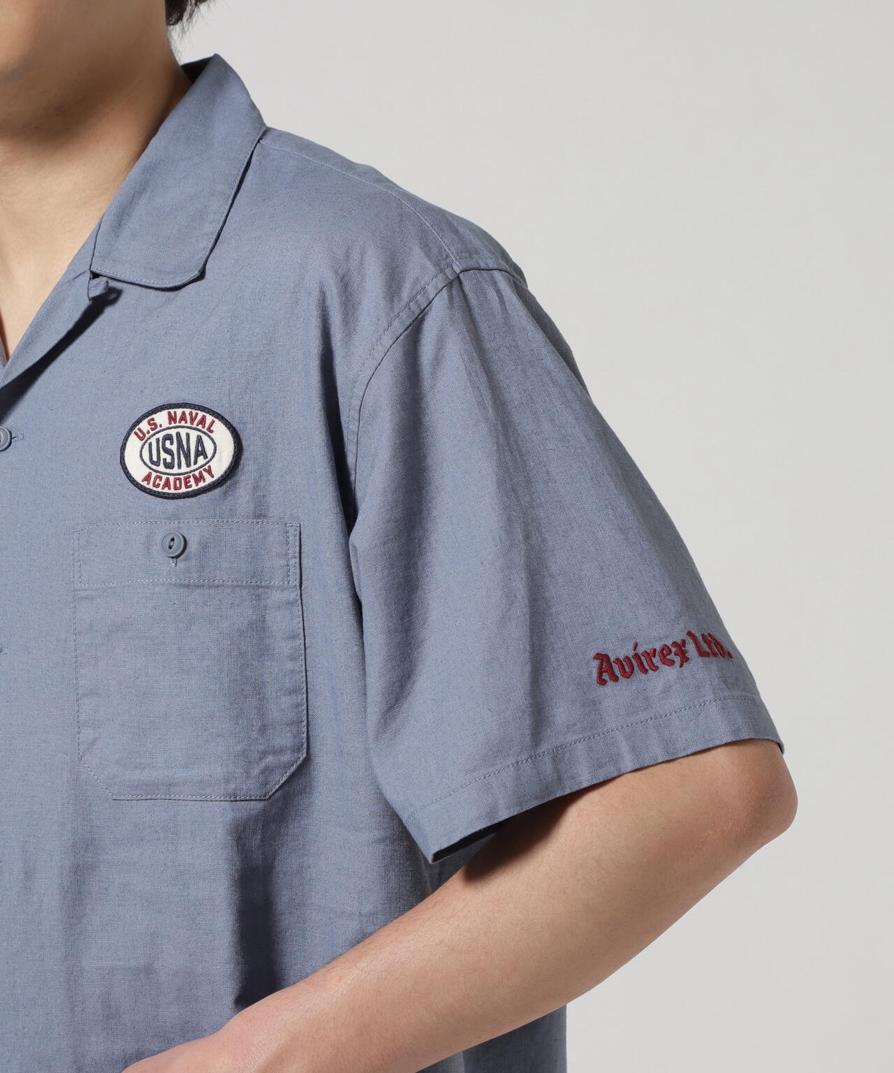 ANNAPOLIS WORK SHIRT / アナポリス 半袖ワークシャツ / AVIREX / アヴィレックス