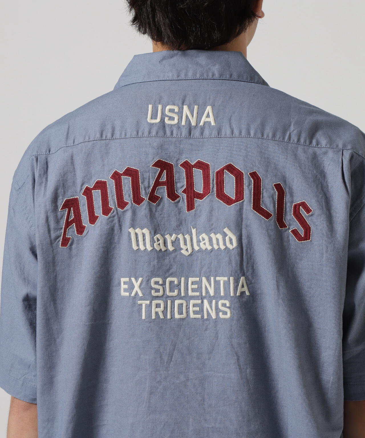 ANNAPOLIS WORK SHIRT / アナポリス 半袖ワークシャツ / AVIREX / アヴィレックス