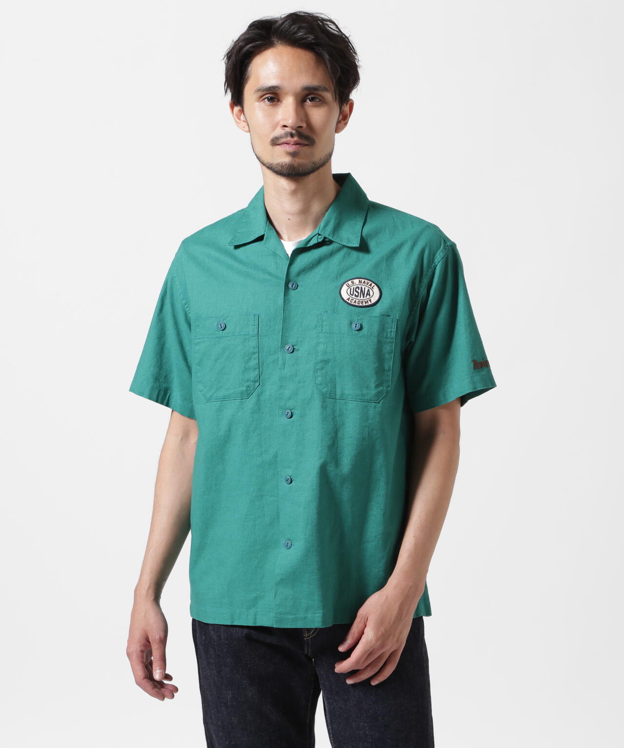 ANNAPOLIS WORK SHIRT / アナポリス 半袖ワークシャツ / AVIREX / アヴィレックス