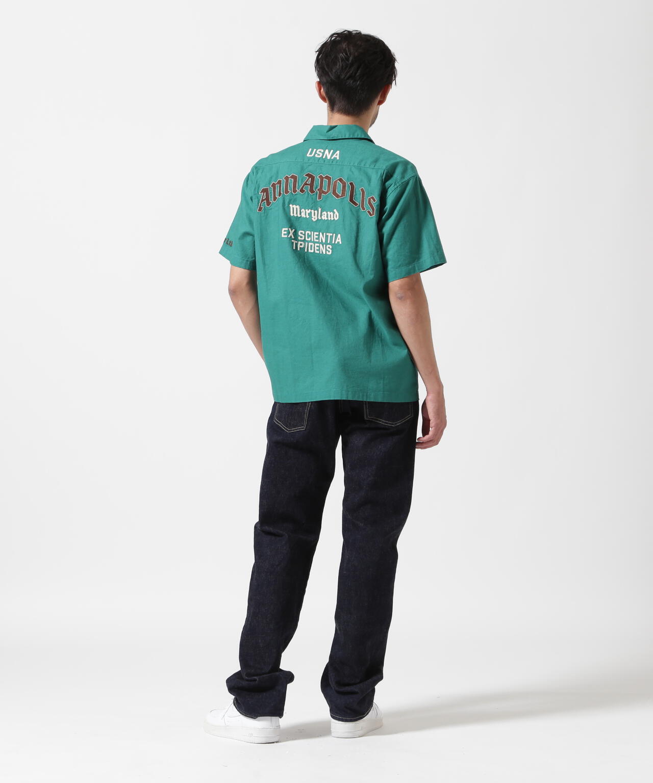 ANNAPOLIS WORK SHIRT / アナポリス 半袖ワークシャツ / AVIREX / アヴィレックス