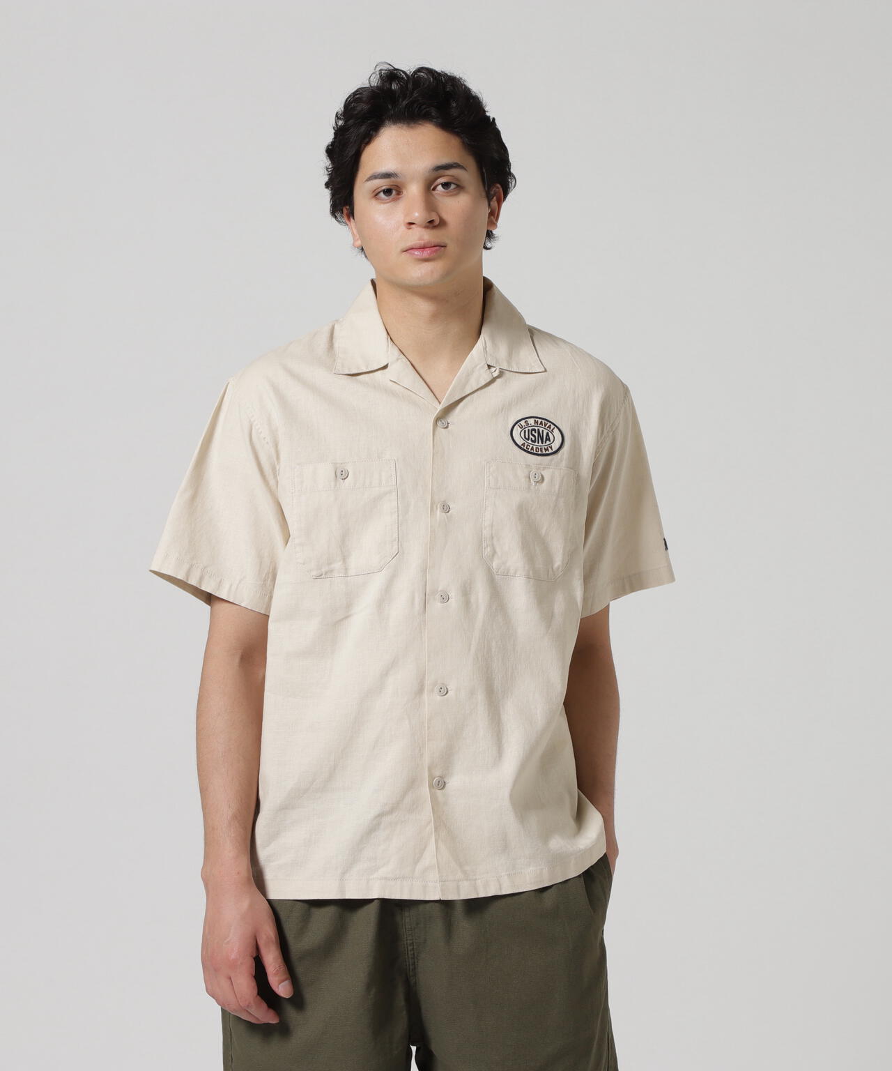 ANNAPOLIS WORK SHIRT / アナポリス 半袖ワークシャツ / AVIREX / アヴィレックス