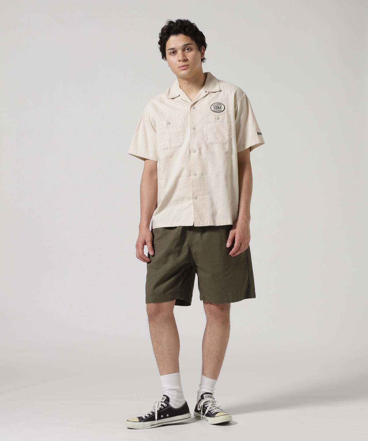 ANNAPOLIS WORK SHIRT / アナポリス 半袖ワークシャツ / AVIREX / アヴィレックス