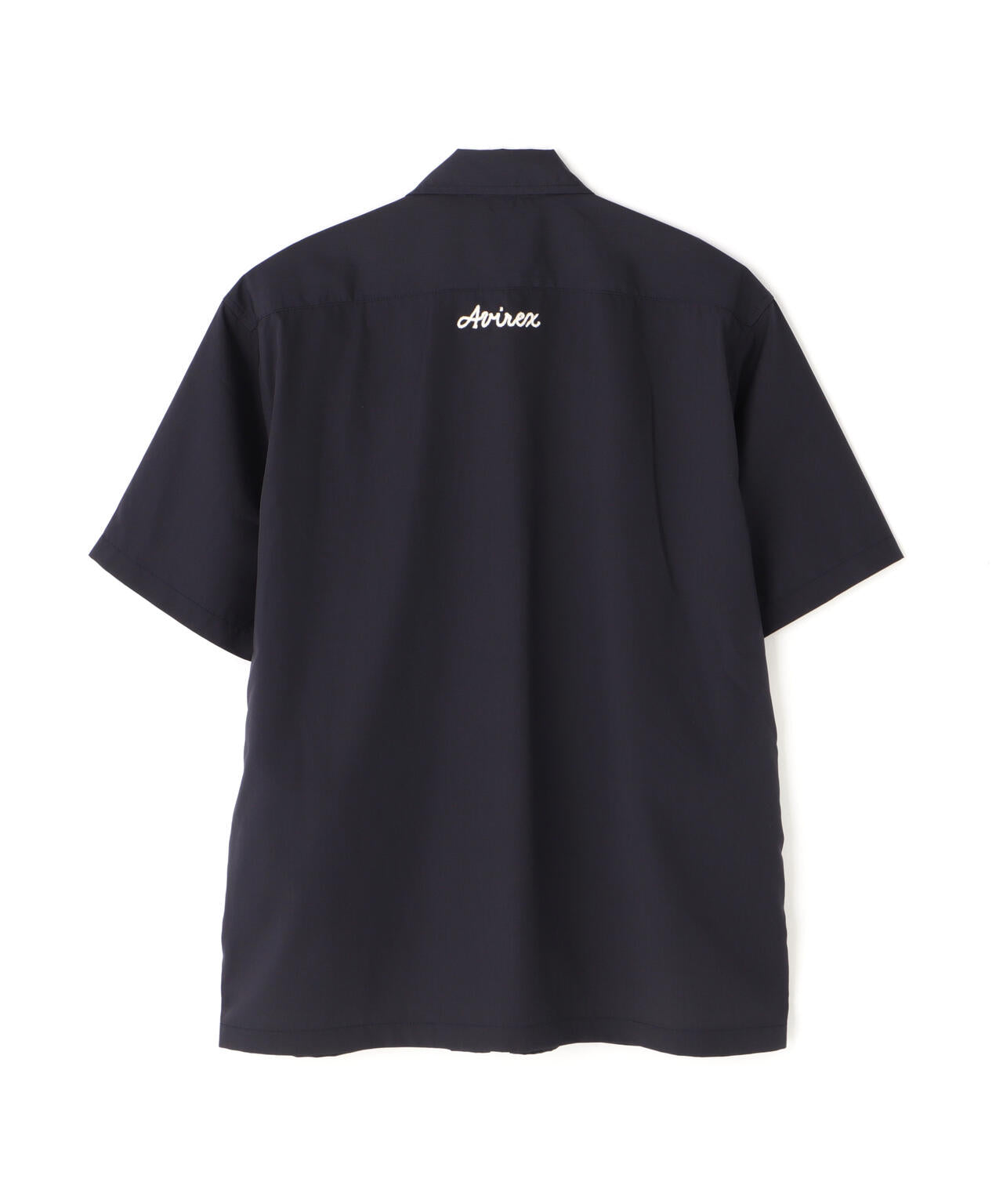 《WEB&DEPOT限定》ZIP UP WORK SHIRT "25" / ジップアップ ワーク半袖シャツ / AVIREX