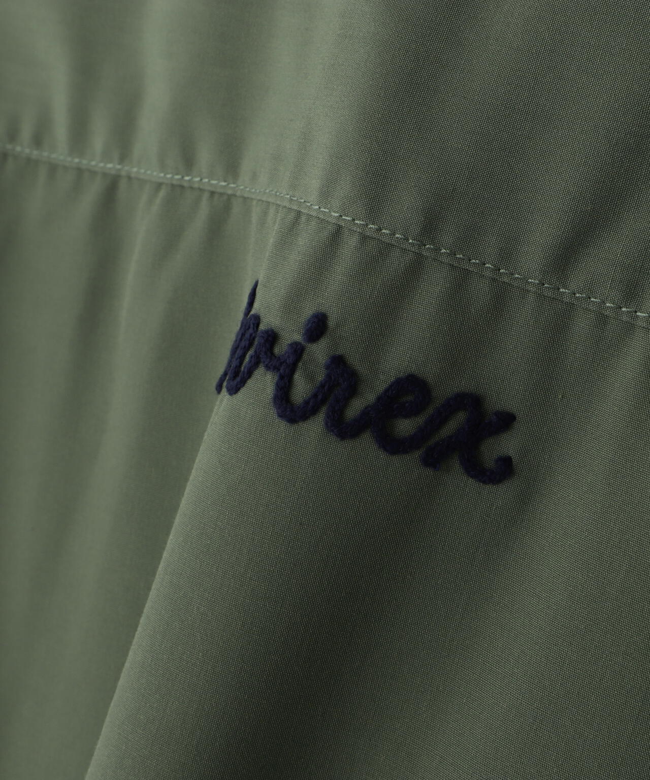 《WEB&DEPOT限定》ZIP UP WORK SHIRT "25" / ジップアップ ワーク半袖シャツ / AVIREX