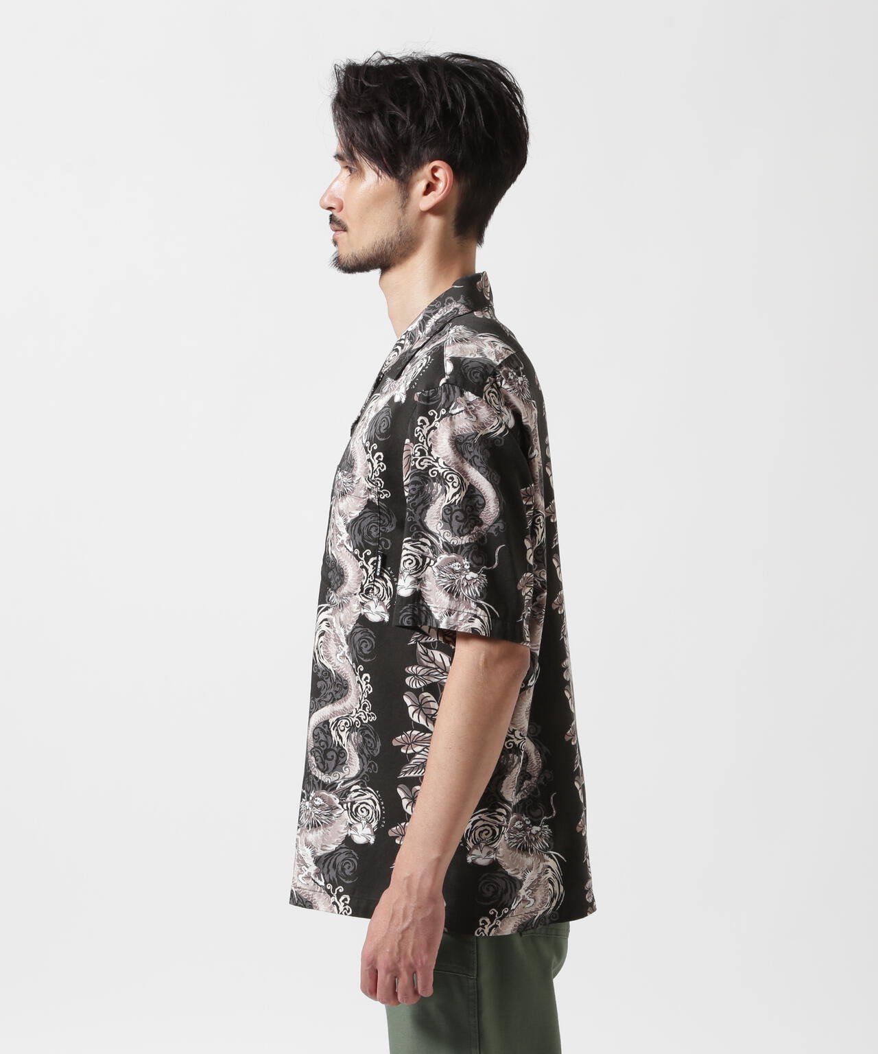 《WEB&DEPOT限定》ALOHA SHIRT DRAGON RISE / アロハシャツ ドラゴンライズ / AVIREX