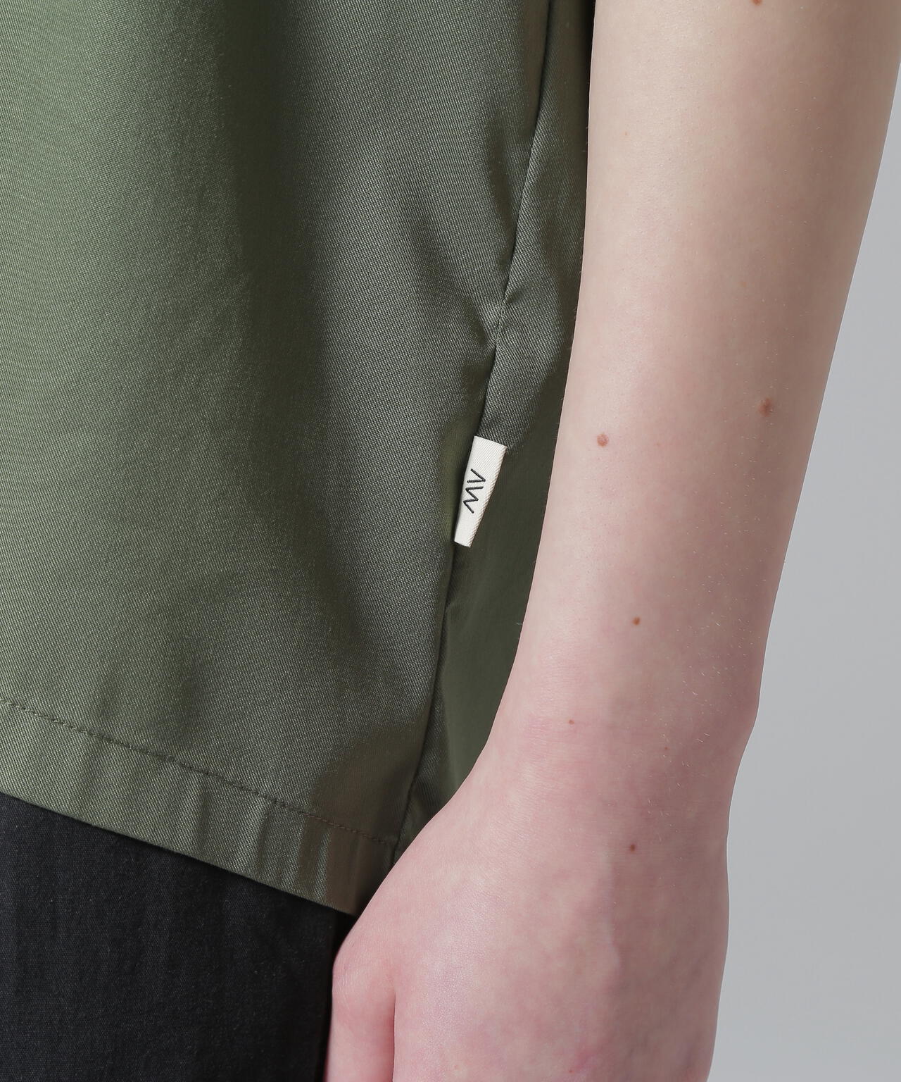 《直営店限定》WOMEN'S BACK RIBBON TENCEL SHIRTS/バックリボン テンセルシャツ