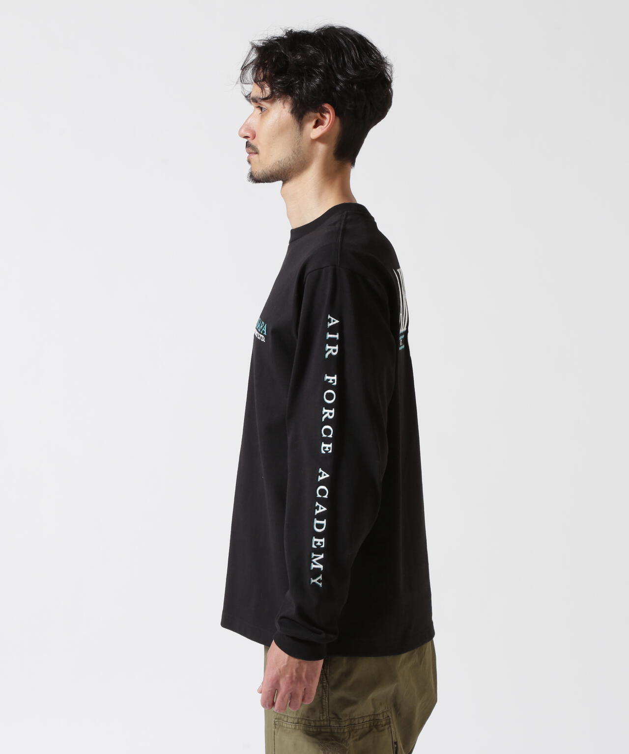 USAFA EMBROIDERY T-SHIRT / USAFA エンブロイダリー 長袖Tシャツ / AVIREX / アヴィレックス