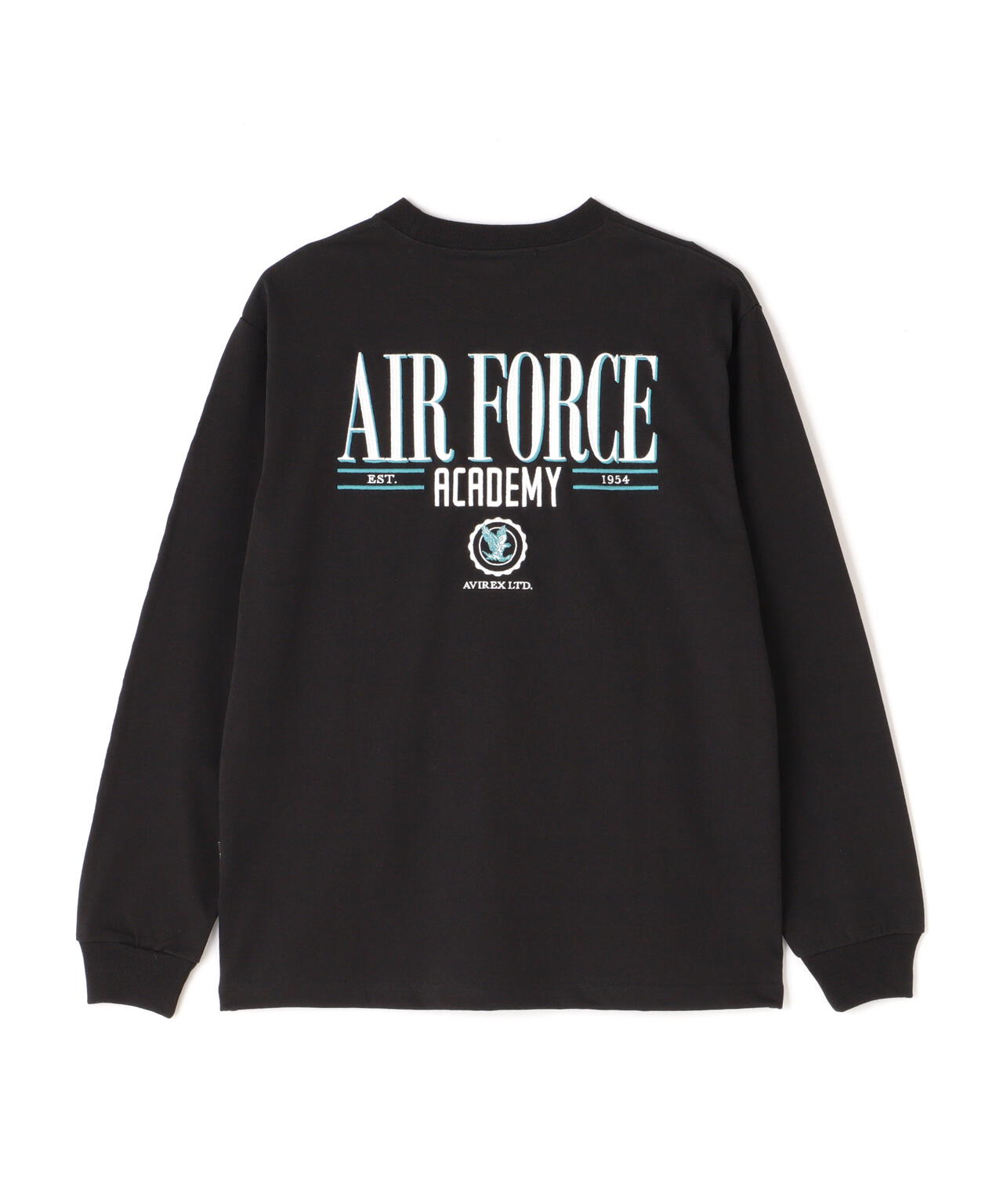 USAFA EMBROIDERY T-SHIRT / USAFA エンブロイダリー 長袖Tシャツ / AVIREX / アヴィレックス
