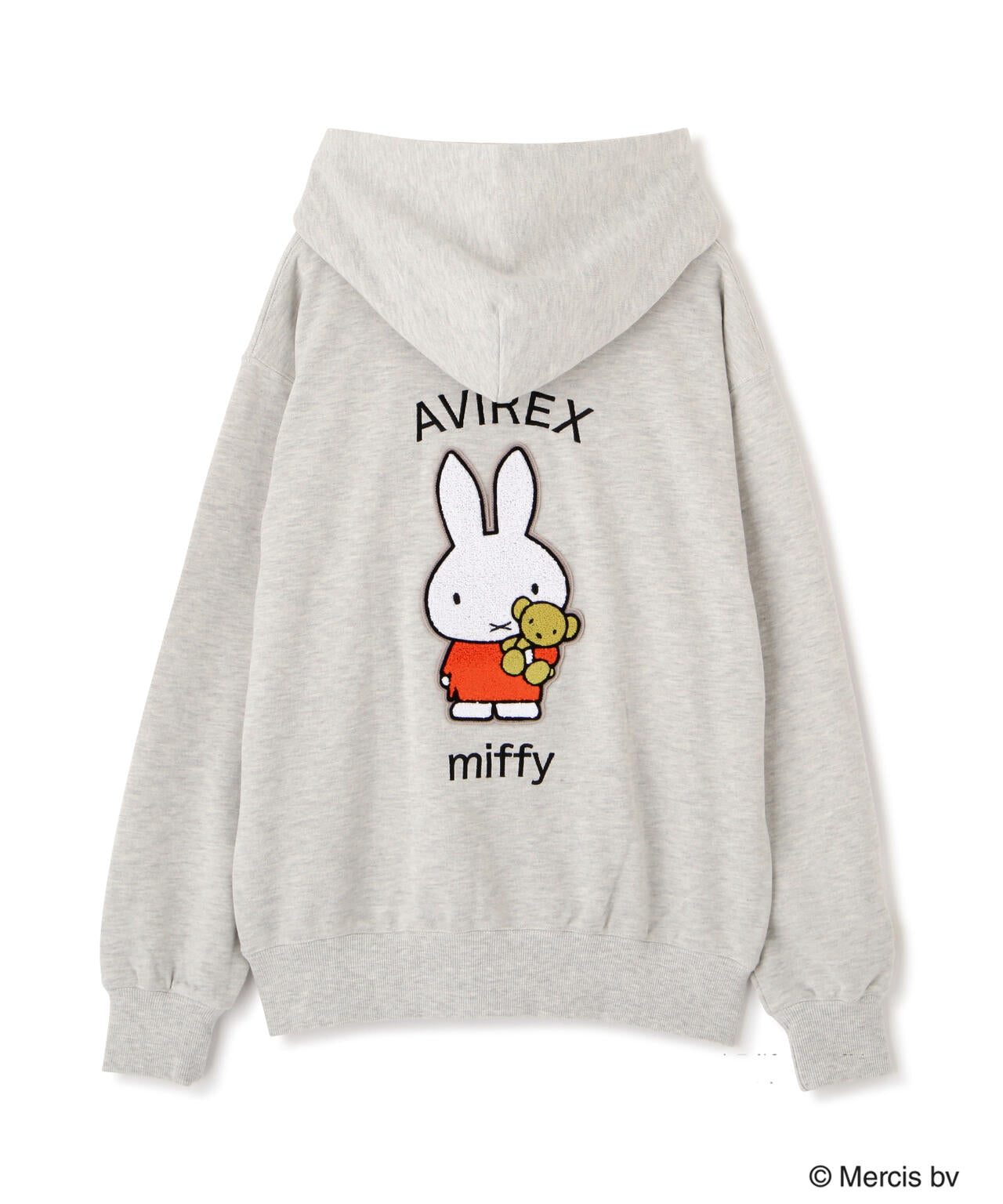 《AVIREX×miffy》WEB限定 SWEAT PULLOVER PARKA/アヴィレックス×ミッフィー パーカー