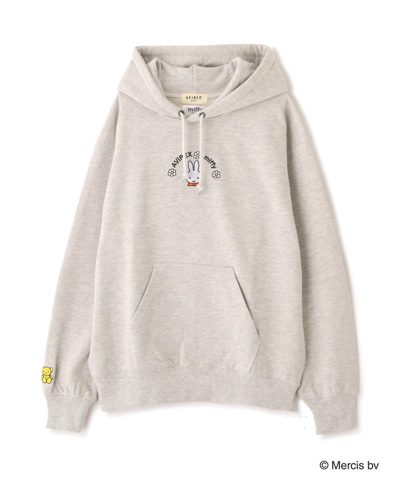 《AVIREX×miffy》WEB限定 SWEAT PULLOVER PARKA/アヴィレックス×ミッフィー パーカー