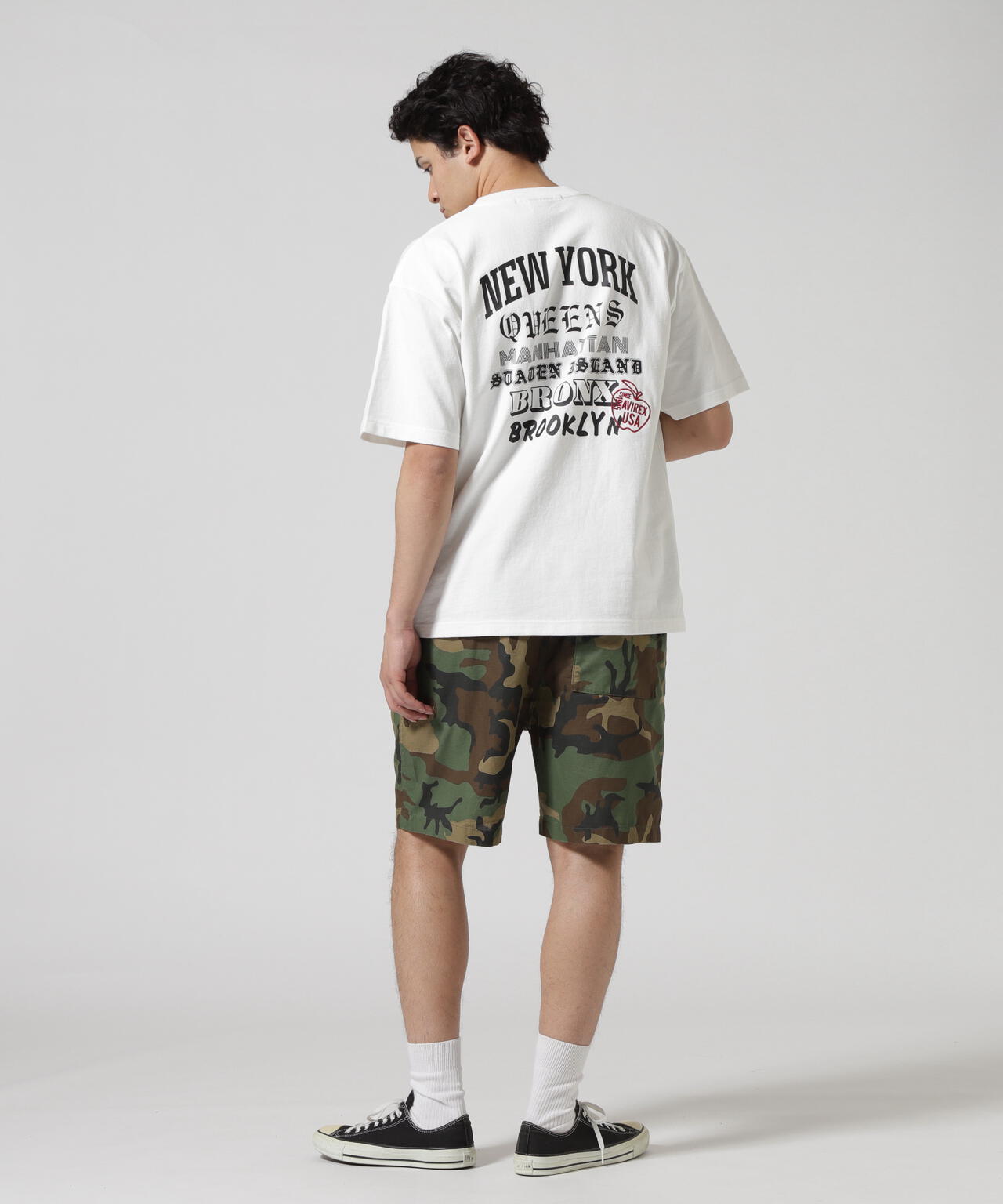 BIG APPLE T-SHIRT / ビッグアップル 半袖Tシャツ / AVIREX / アヴィレックス