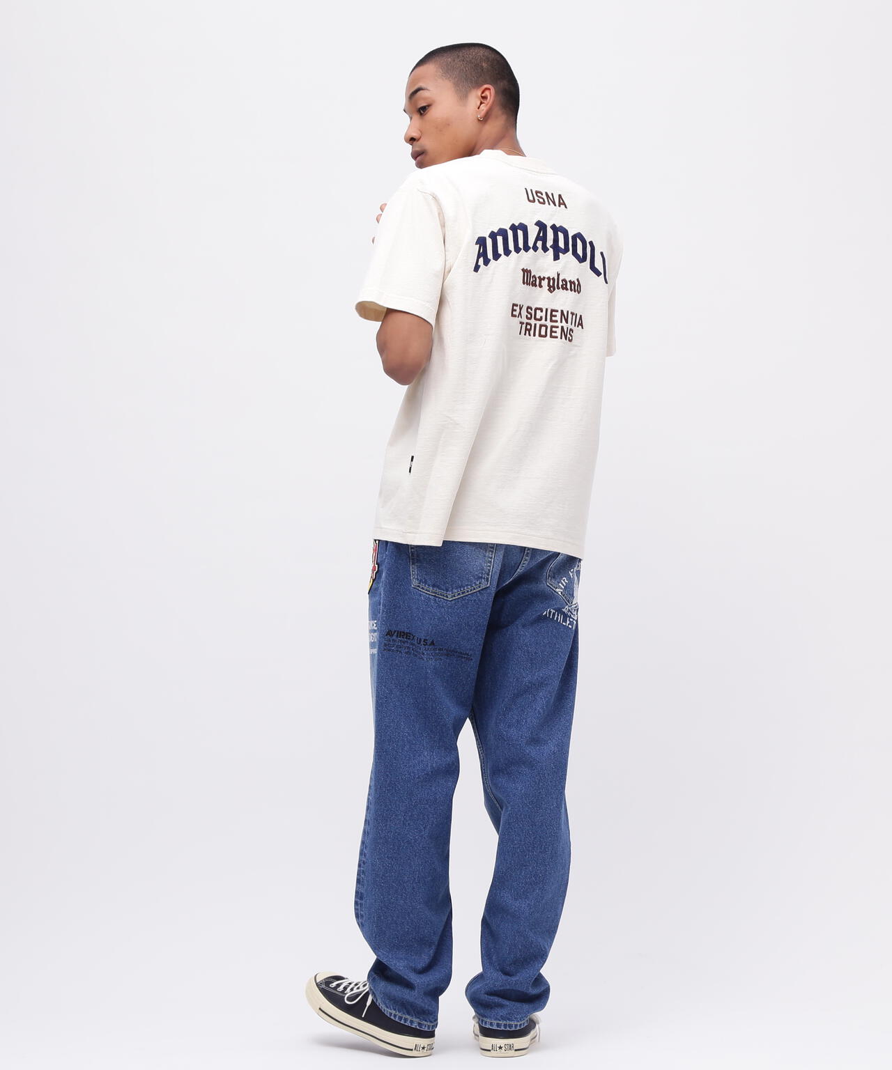 《直営店限定》ANNAPOLIS T-SHIRT / アナポリス 半袖Tシャツ / AVIREX / アヴィレックス