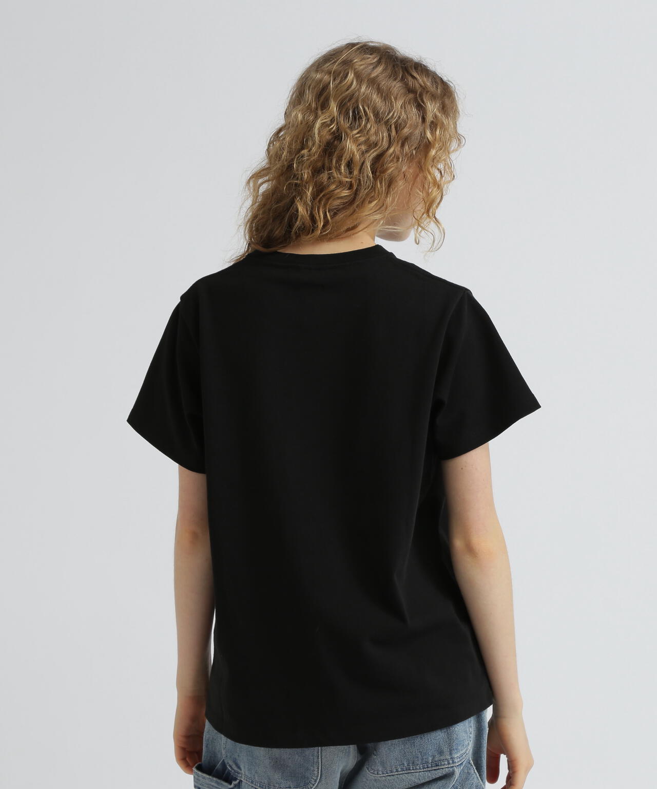 《WEB&DEPOT限定》ONE POINT EMB T-SHIRT"VARSITY LOGO" / ワンポイントロゴ 刺繍 半袖Tシャツ