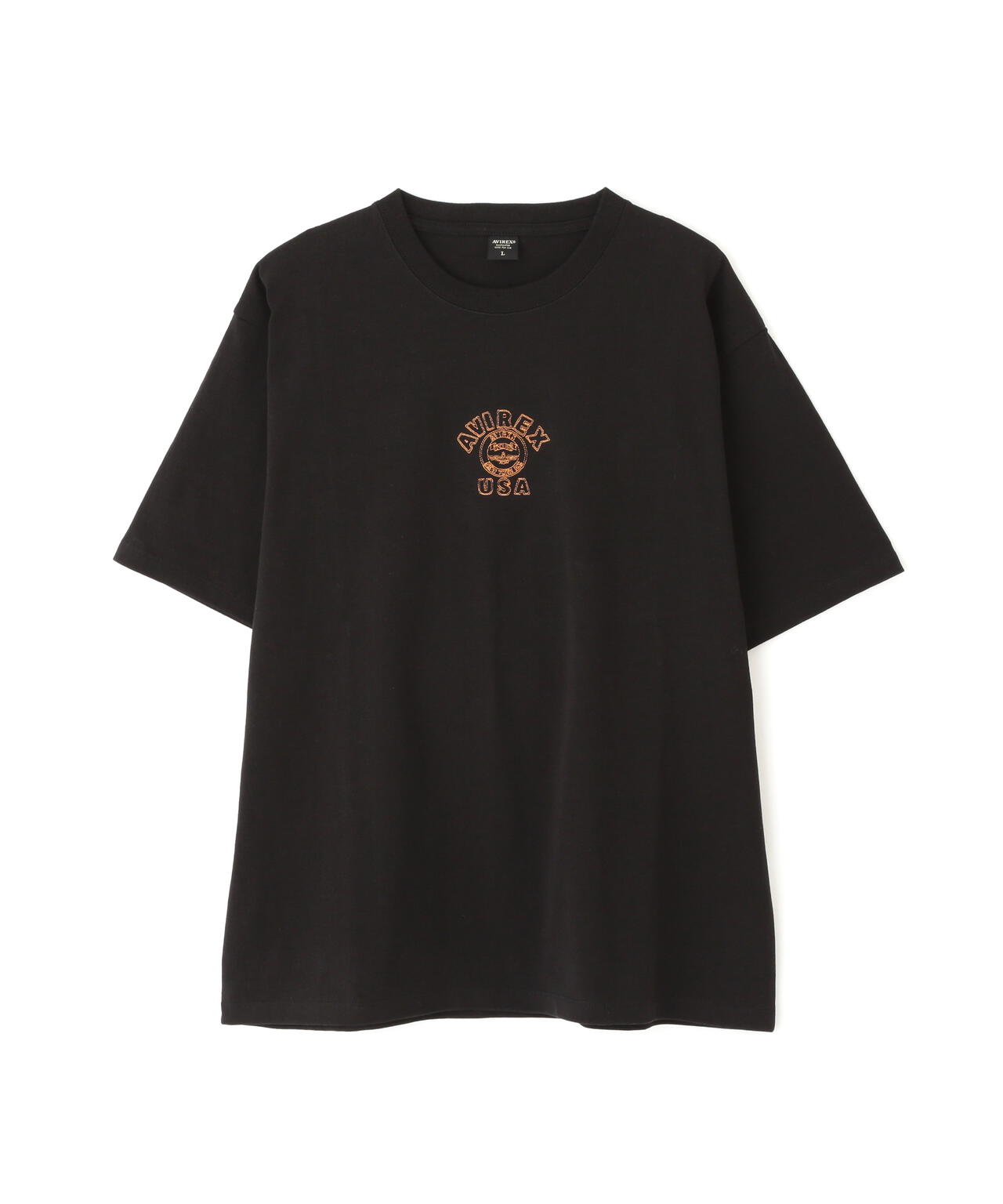 《WEB&DEPOT限定》ONE POINT EMB T-SHIRT"VARSITY LOGO" / ワンポイントロゴ 刺繍 半袖Tシャツ