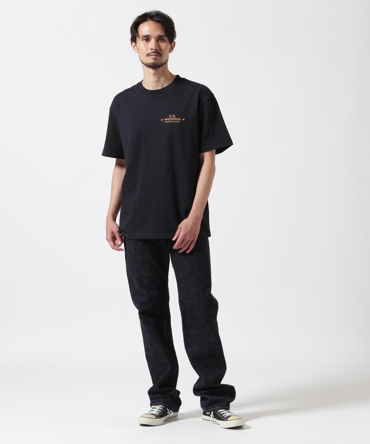 《WEB&DEPOT限定》SHEETING T-SHIRT "S.F.W"