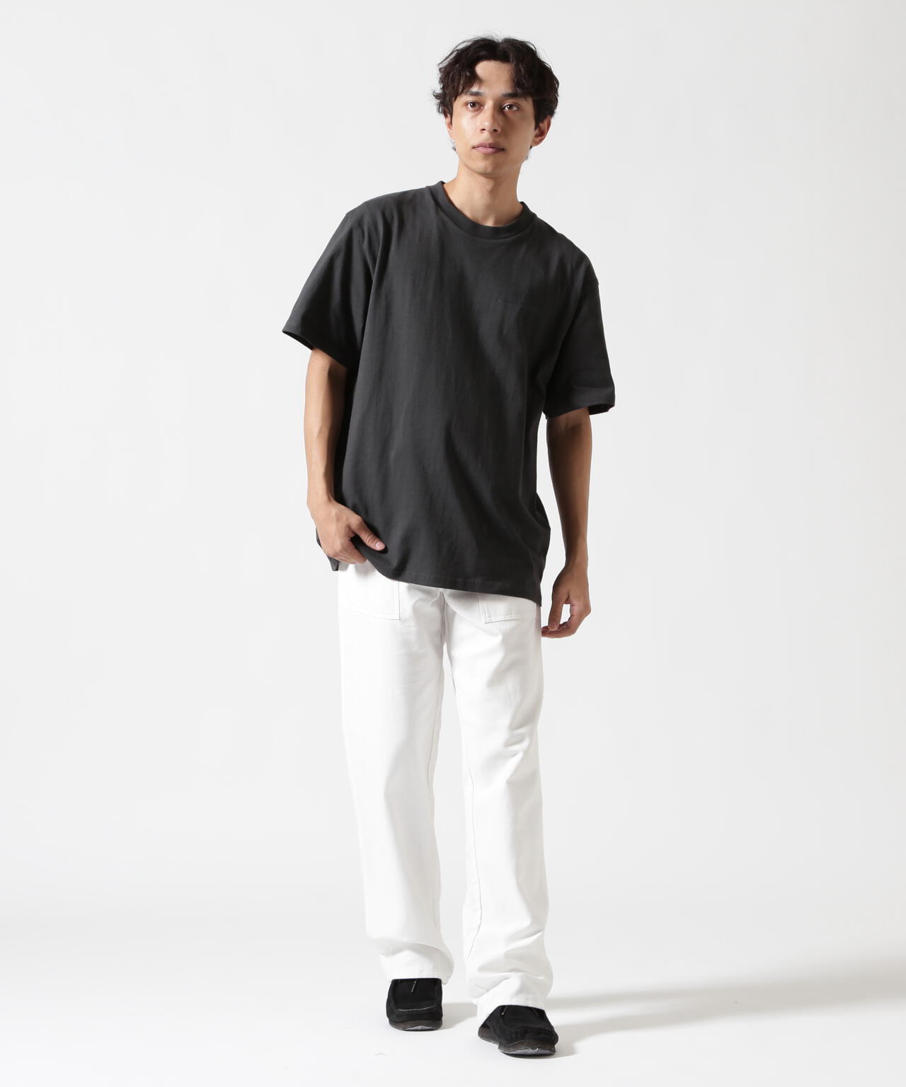 《WEB&DEPOT限定》SHEETING T-SHIRT "S.F.W"