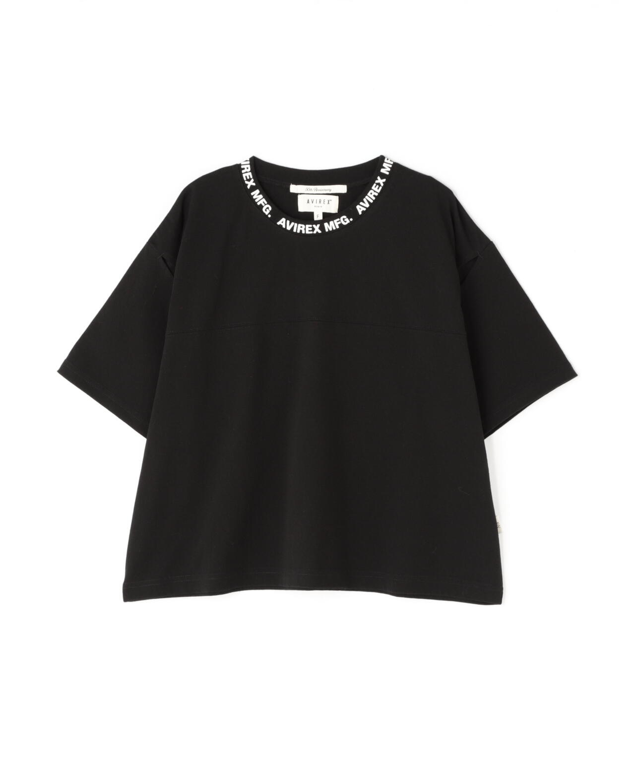 《WOMEN'S》OPEN COLLAR PRINT T-SHIRT/オープンカラープリントTシャツ