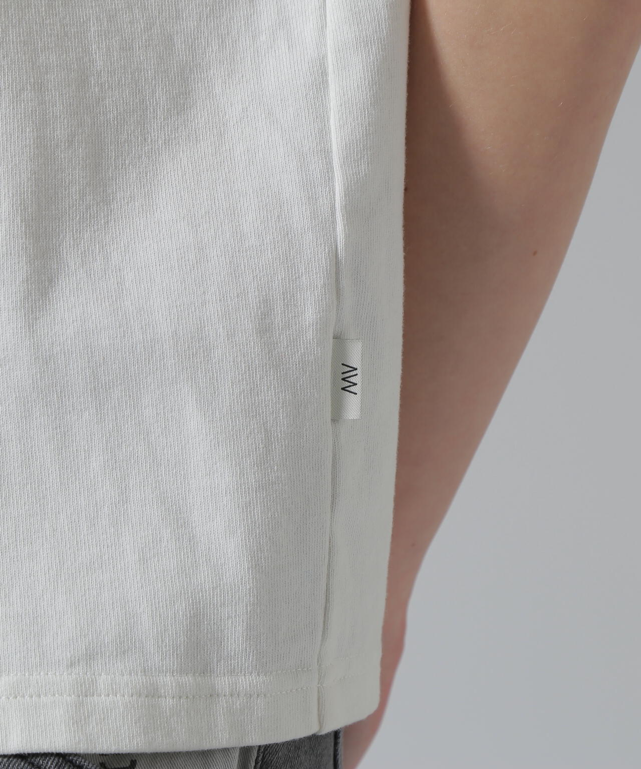 《50th Anniversary》LEATHER PATCHED FATIGUE T-SHIRT/レザーパッチ ファティーグTシャツ