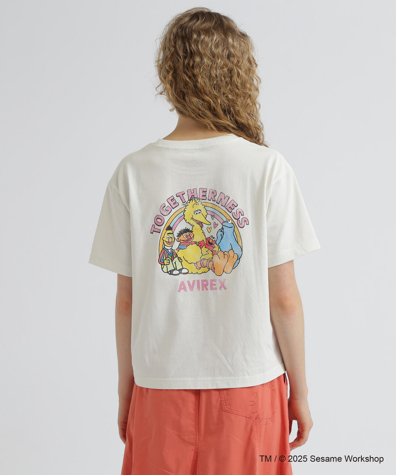 《SESAME STREET meets AVIREX》TOGETHERNESS T-SHIRT